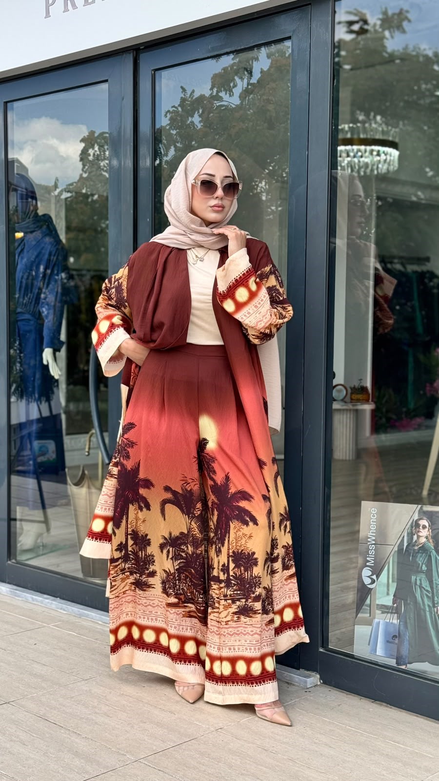 Kahma Kimonolu Pantolon Takım 26y14314