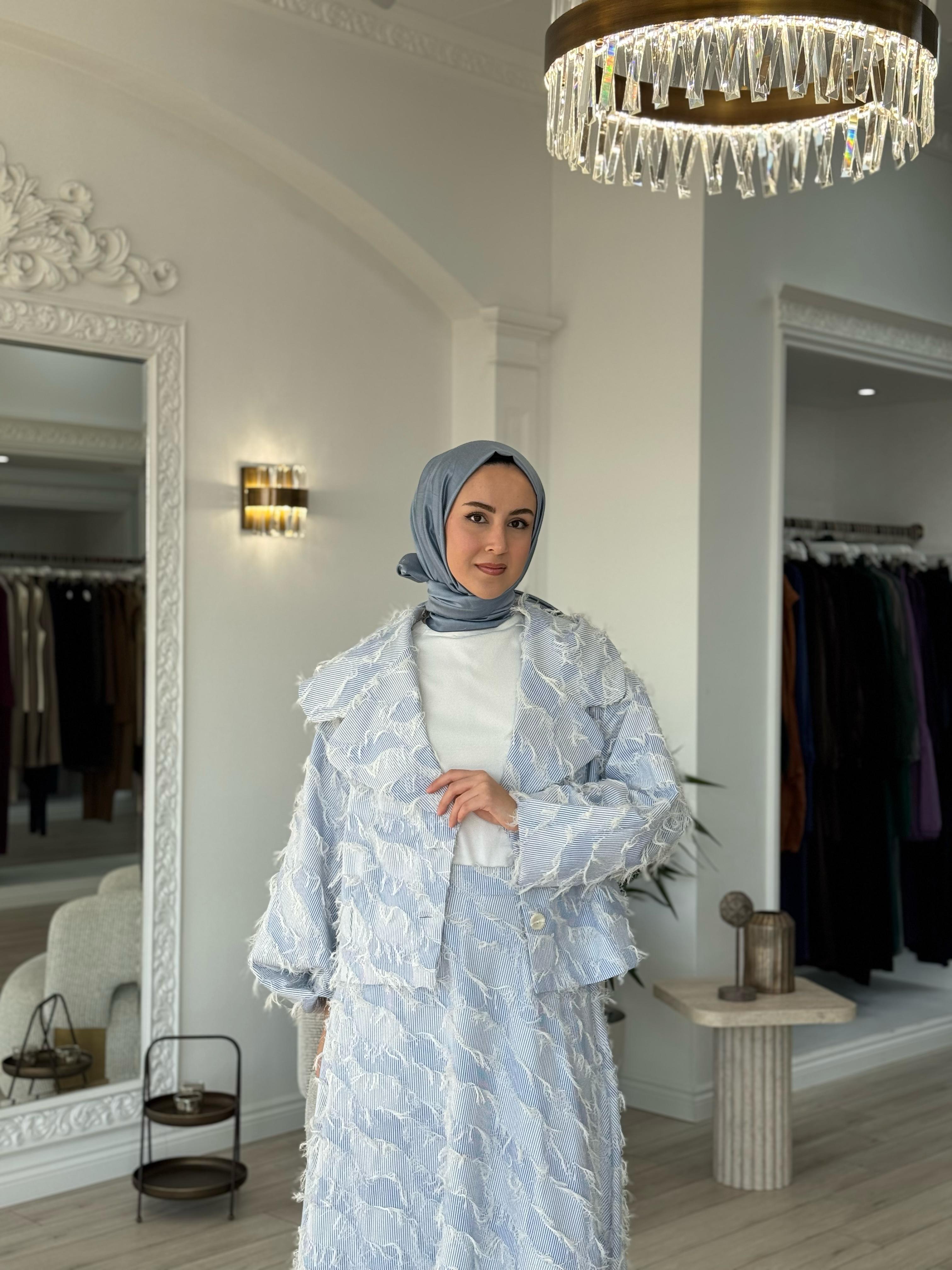 Kahma Püskül Ceket 25y25157