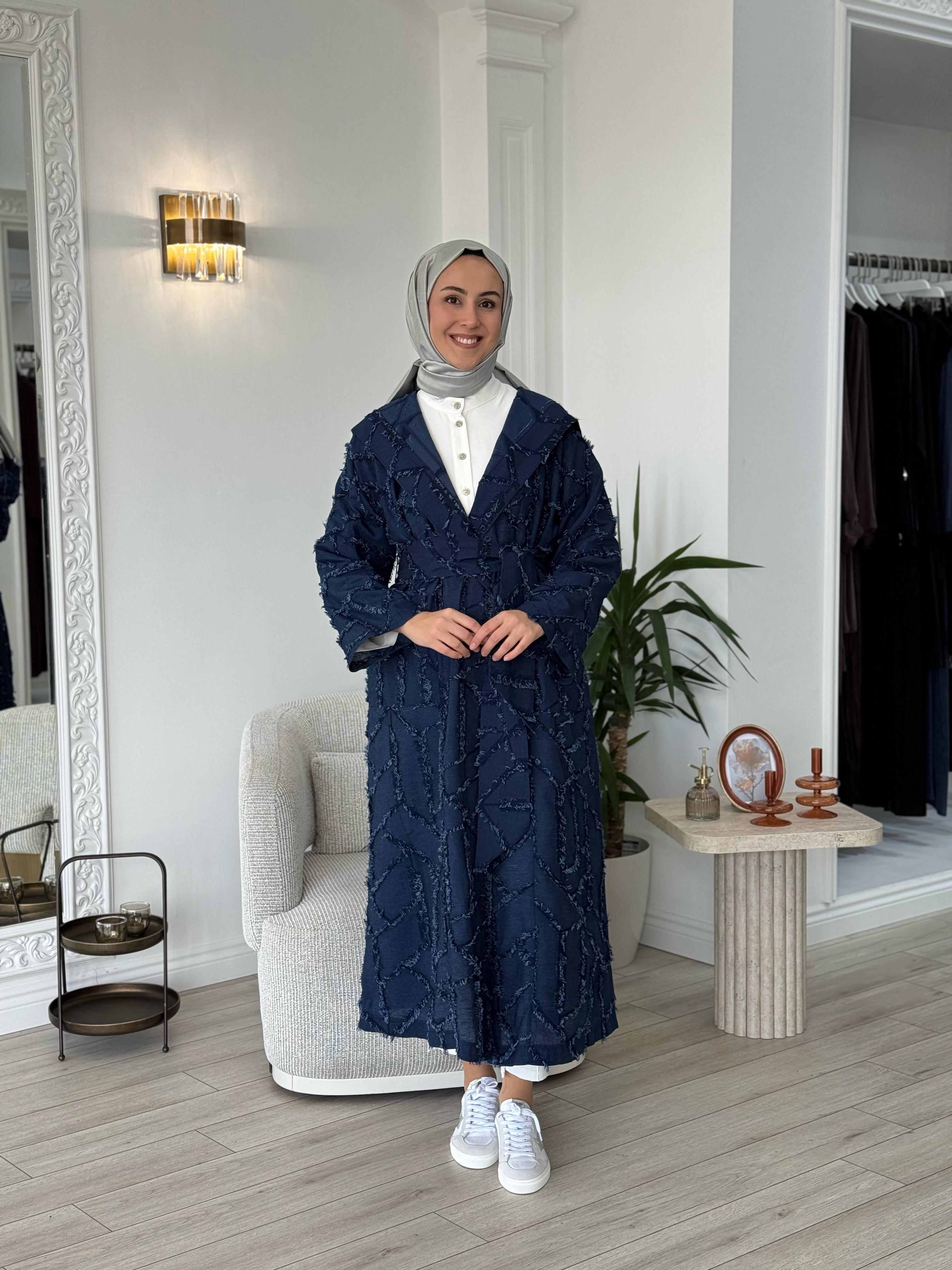 Kahma Püskül Detaylı Kot Kap 25y14153