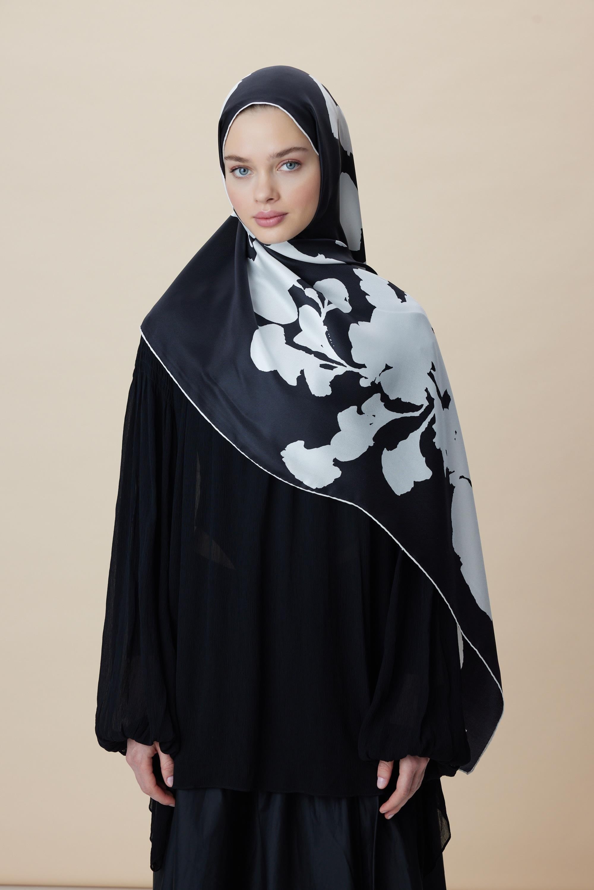 Maisa Mulberry İpek Şal Krem/Beyaz  2954