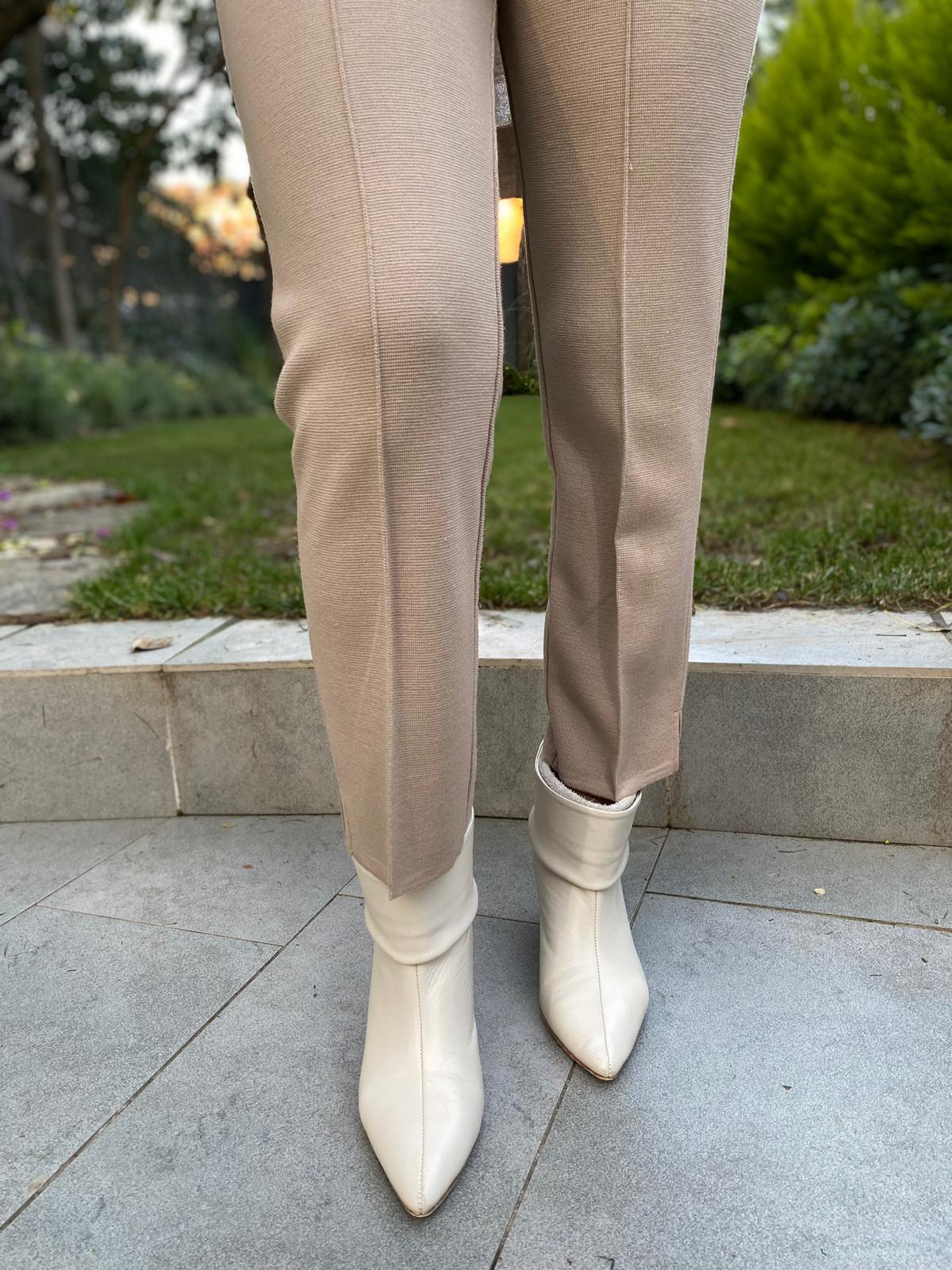 Miss Dalida Camel Triko Pantolon T24K-7000