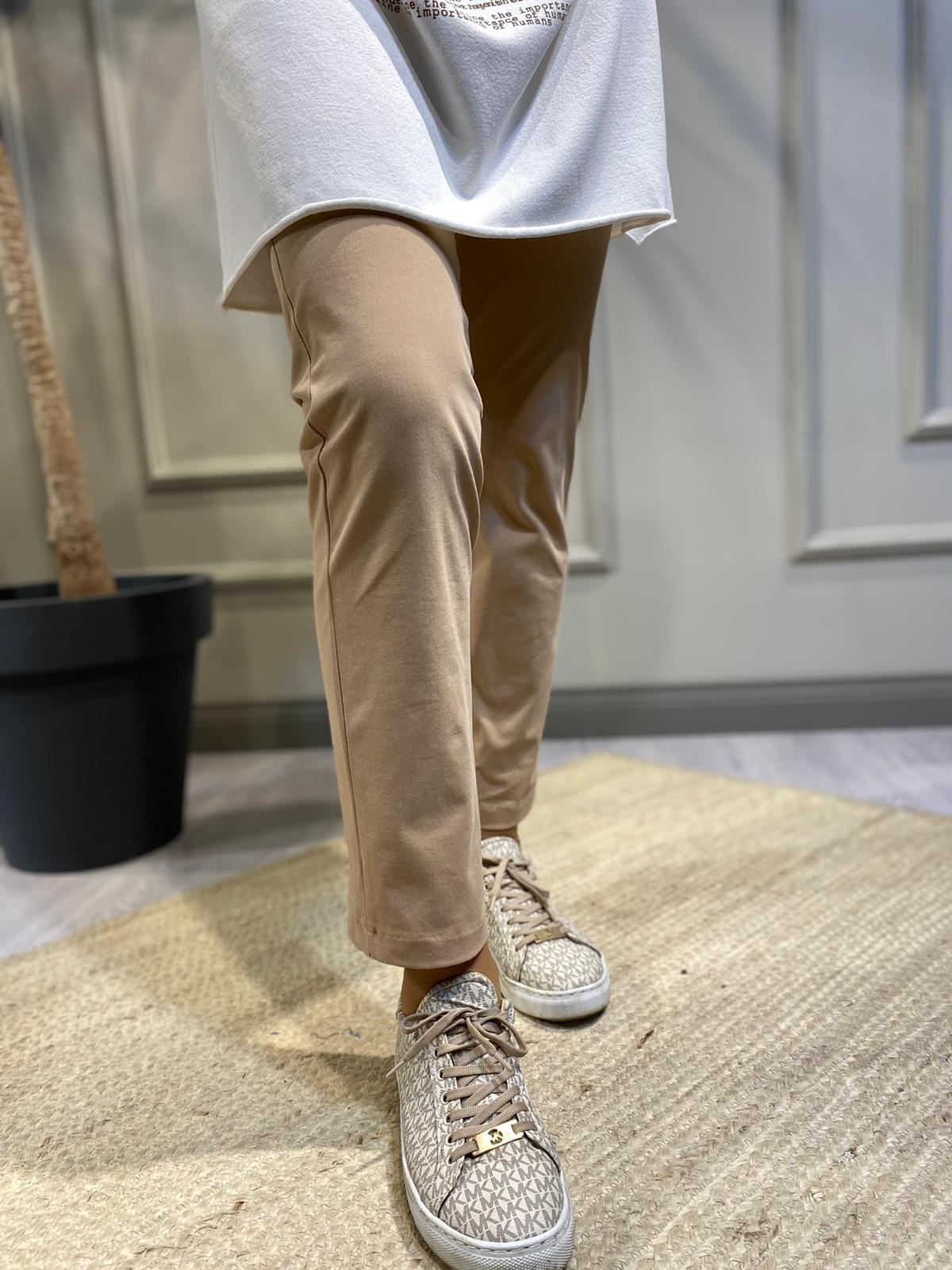MissWhence Boru Paça Pantalon Camel 31117