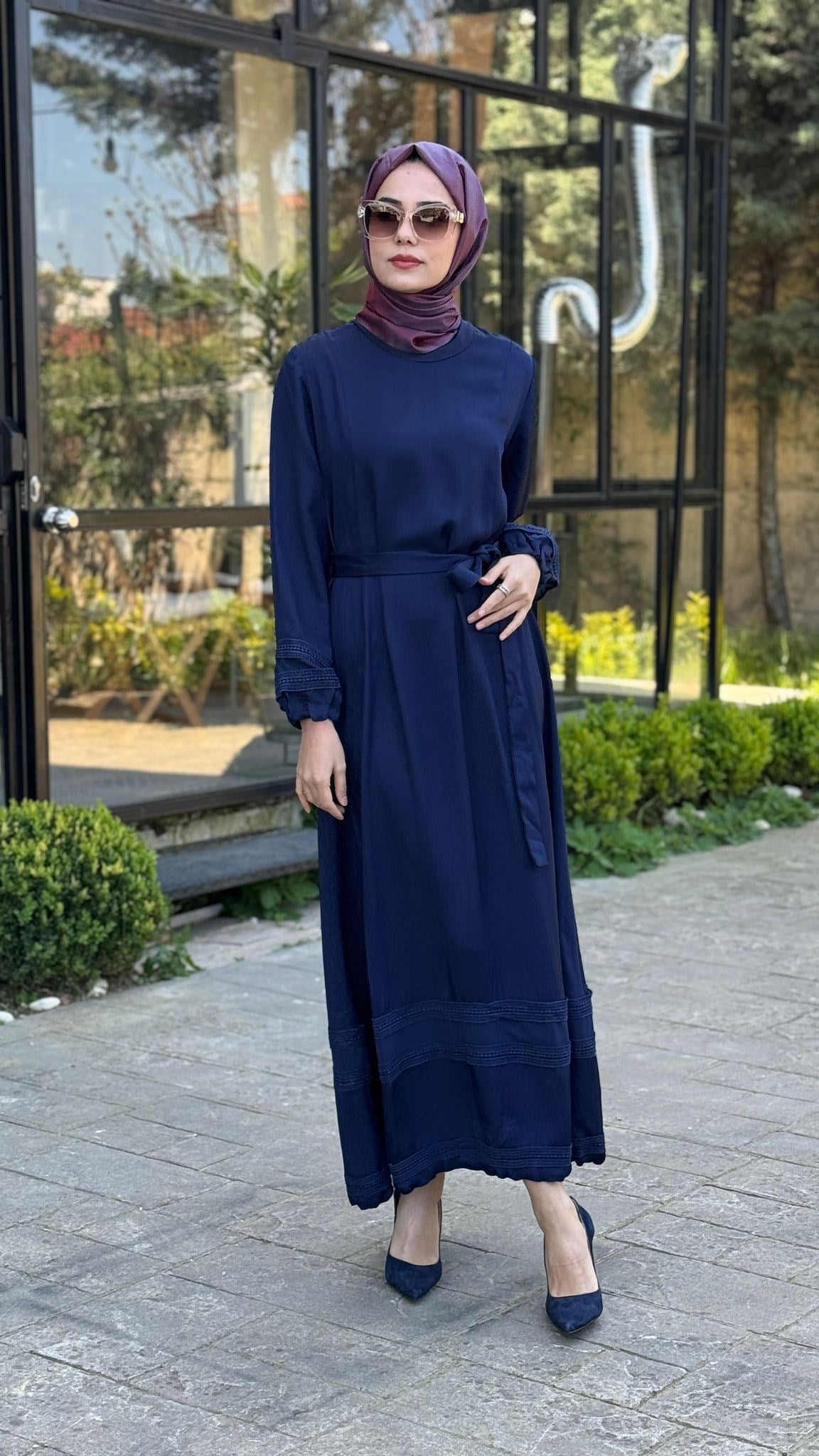 Misswhence Dantel Detaylı Elbise 39836