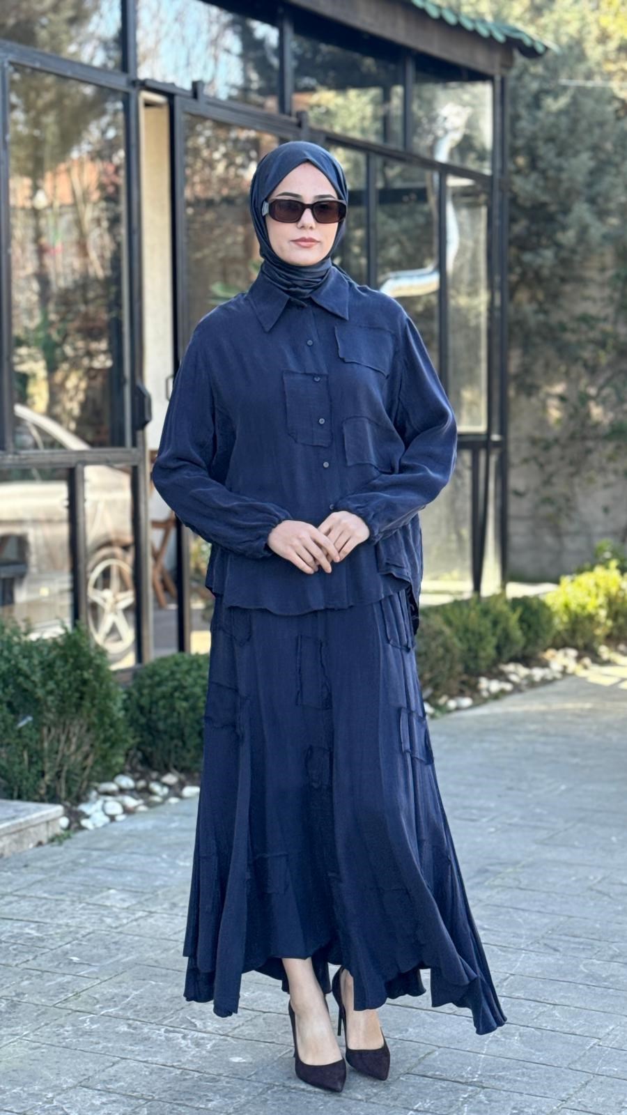 Misswhence Etekli Gömlek Takım 39304