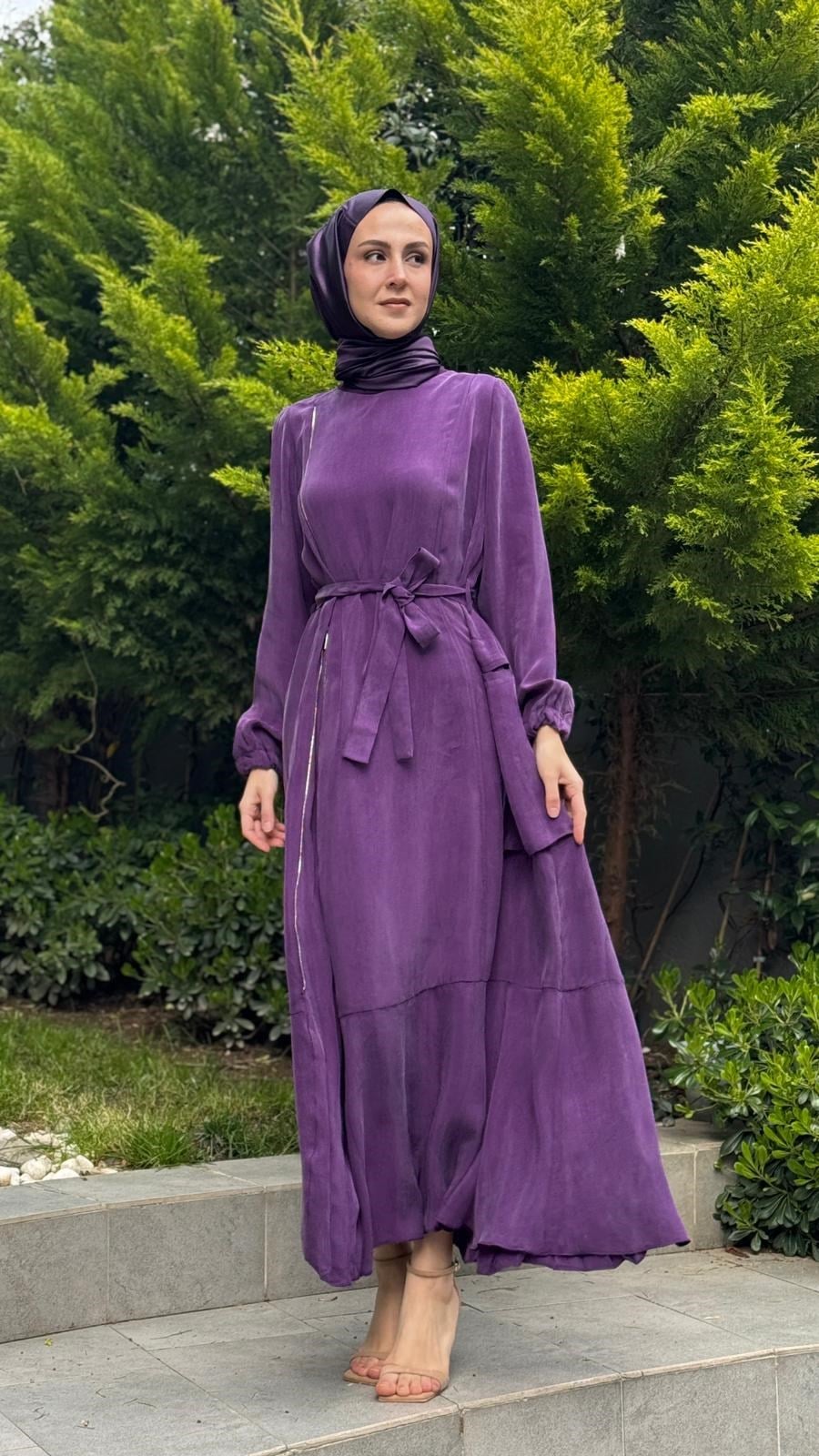 Misswhence Fermuar Detaylı Elbise 39809