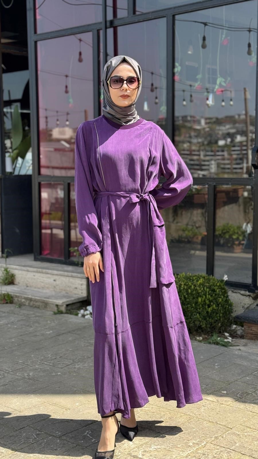 Misswhence Fermuar Detaylı Elbise 39809