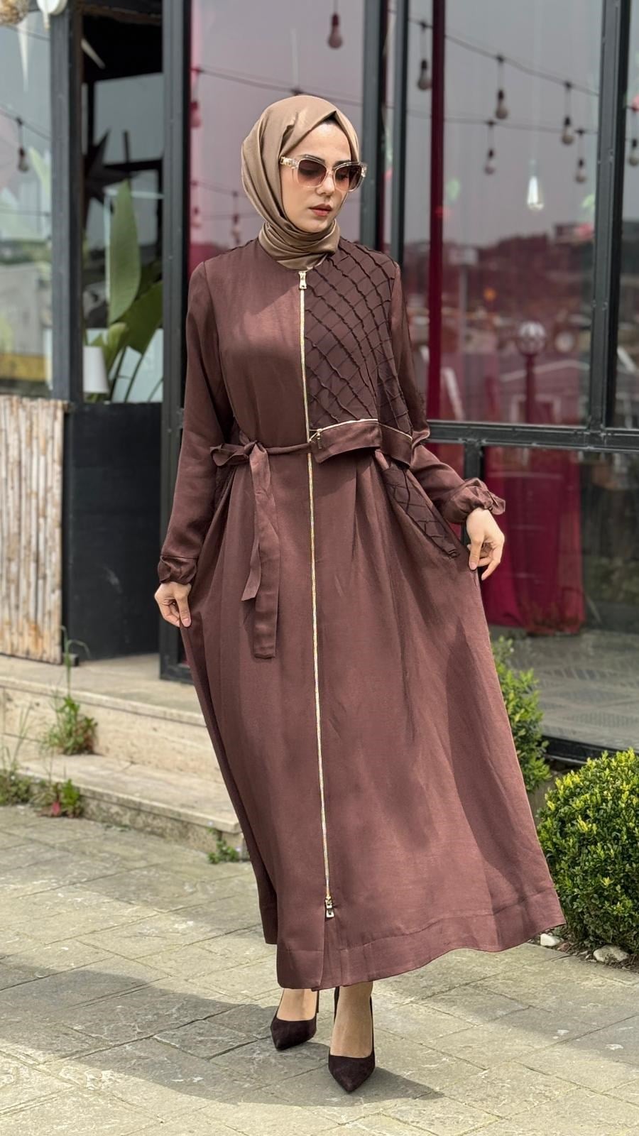 Misswhence Fermuar Detaylı Kap  39515