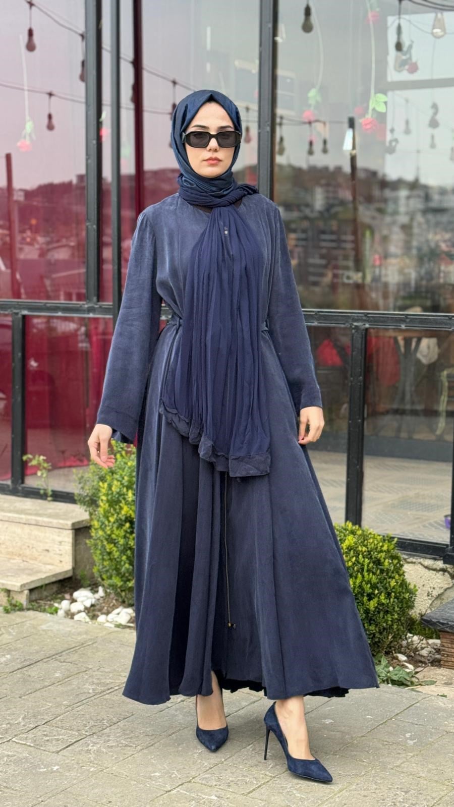 Misswhence Fermuarlı Ferace 39506