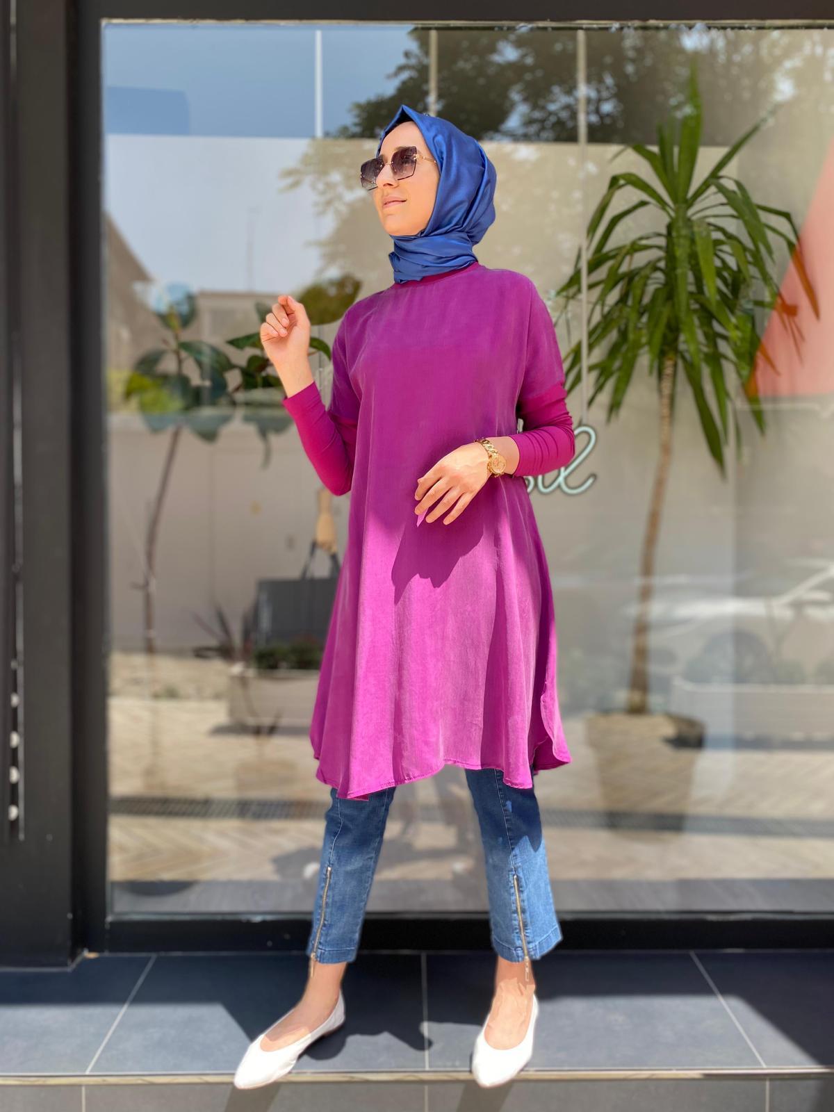 Misswhence Fuşya Tunik 33012