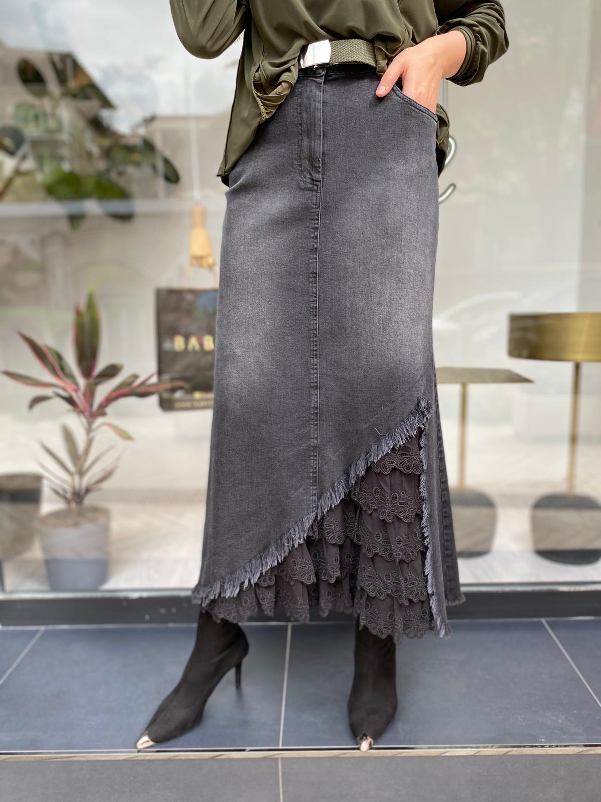 Misswhence Kot Etek Siyah 34914