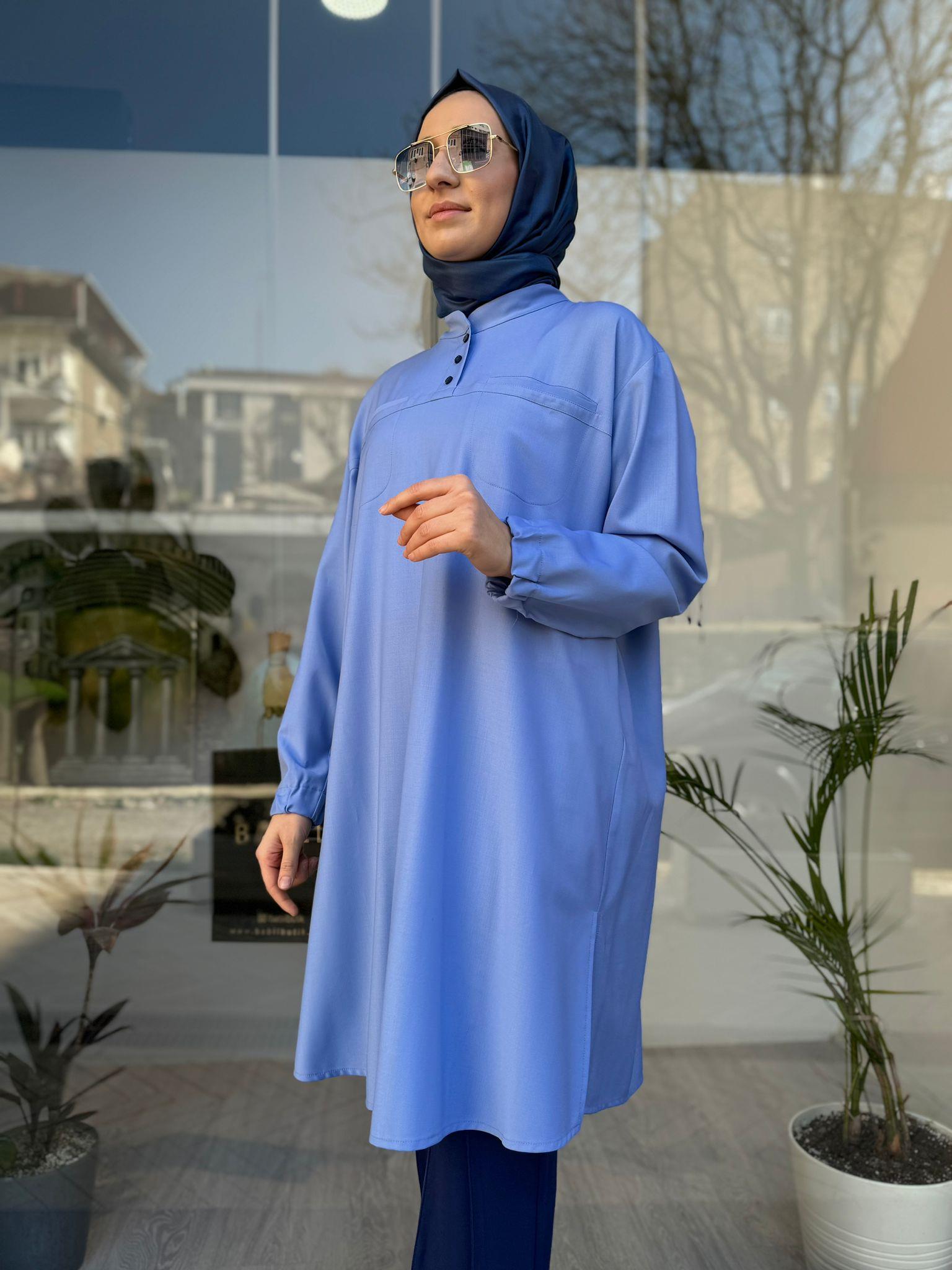 Misswhence Mavi Tunik 34000