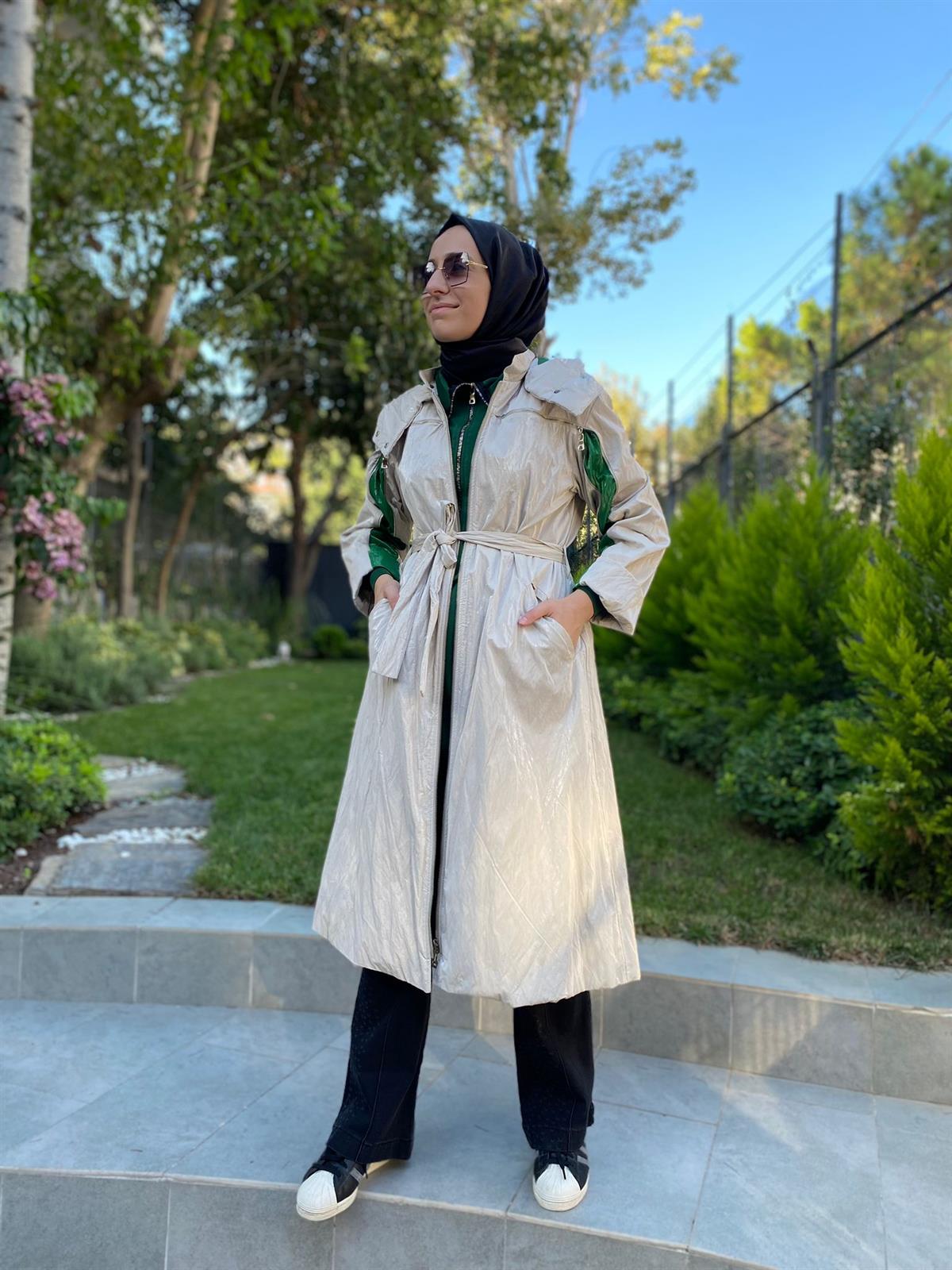 Misswhence Parlak Kap Ekru 34400