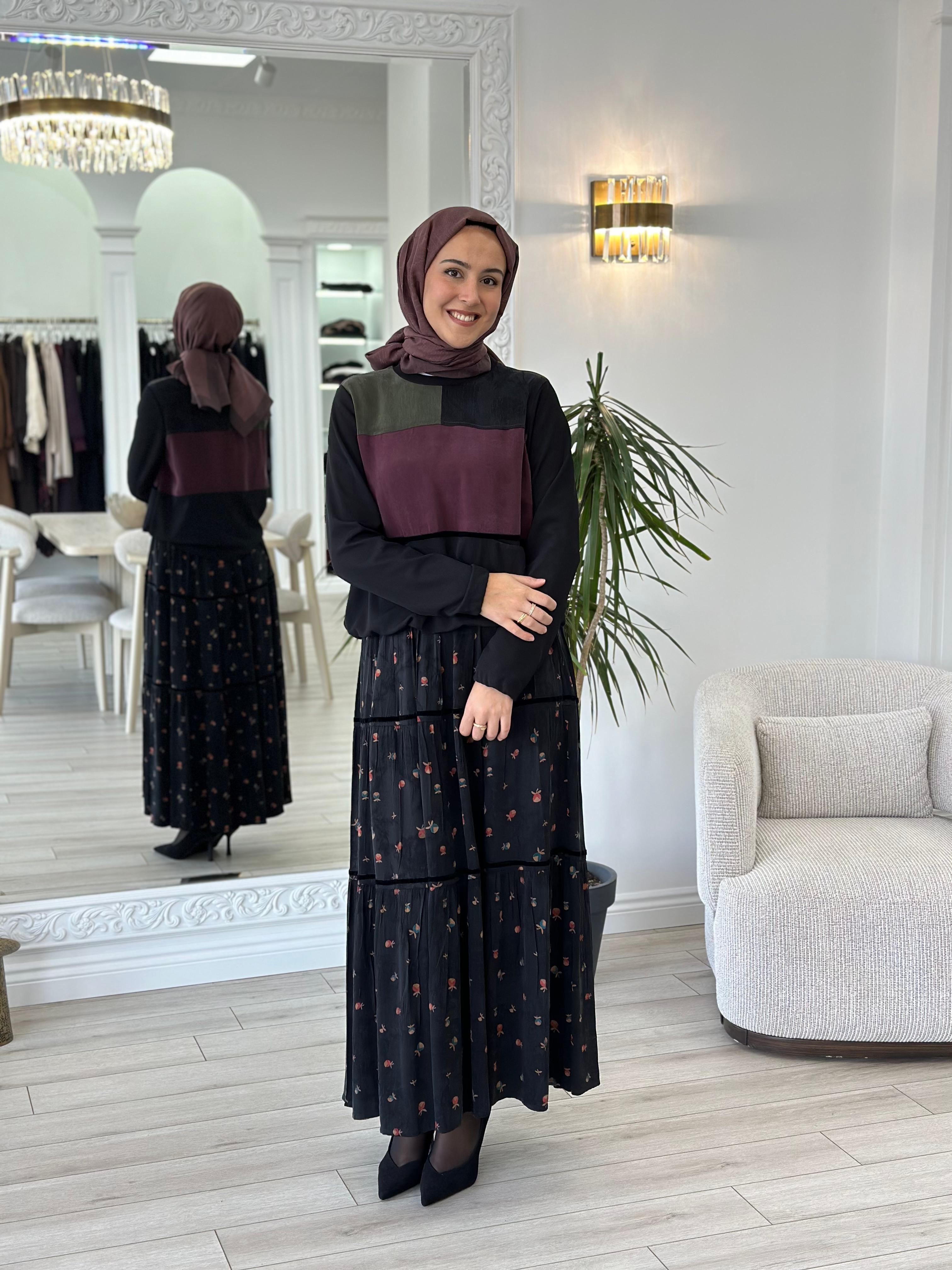 Misswhence Patchwork Etekli Takım 36005