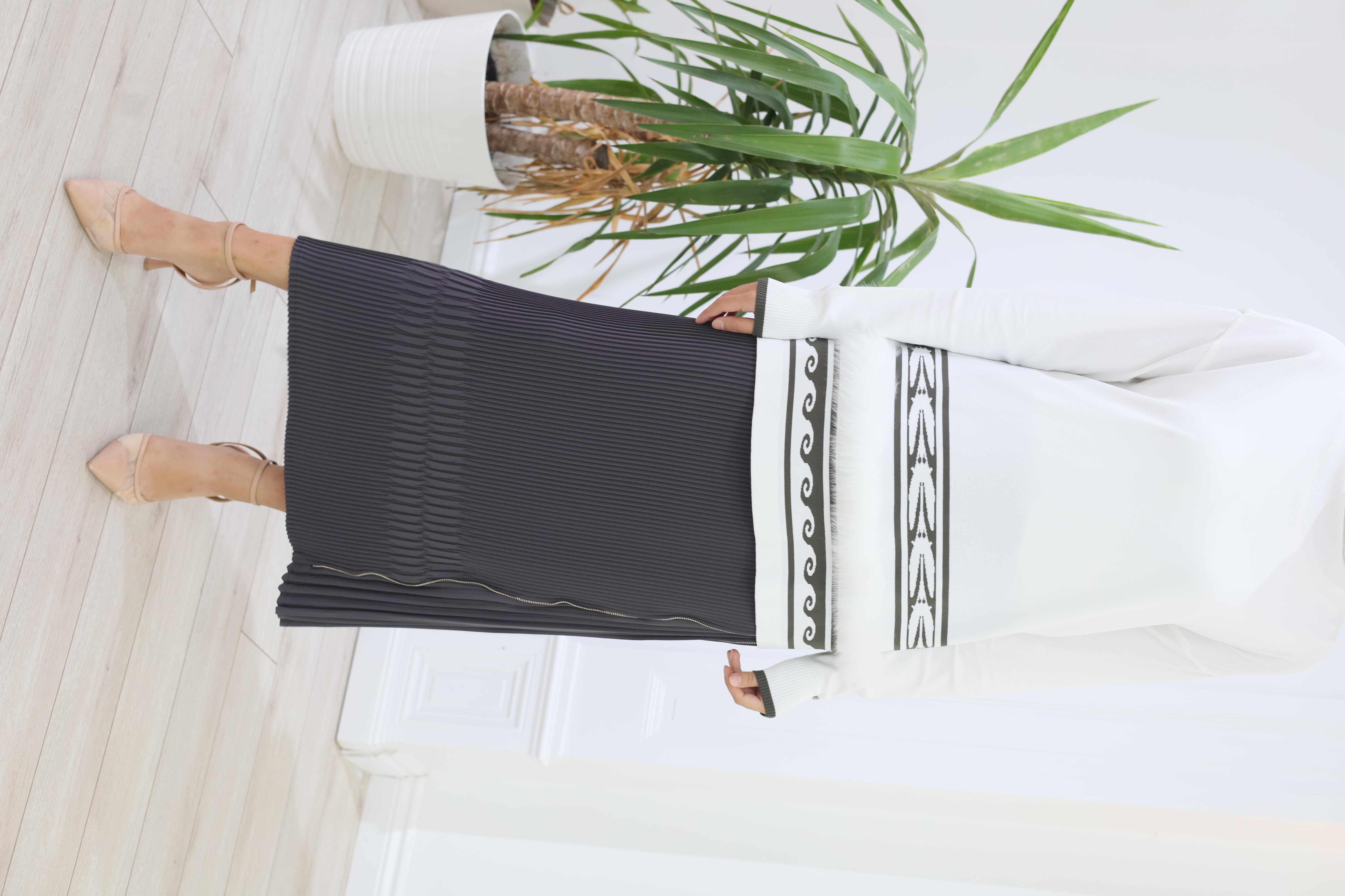 Misswhence Piliseli Etek Antrasit 38921