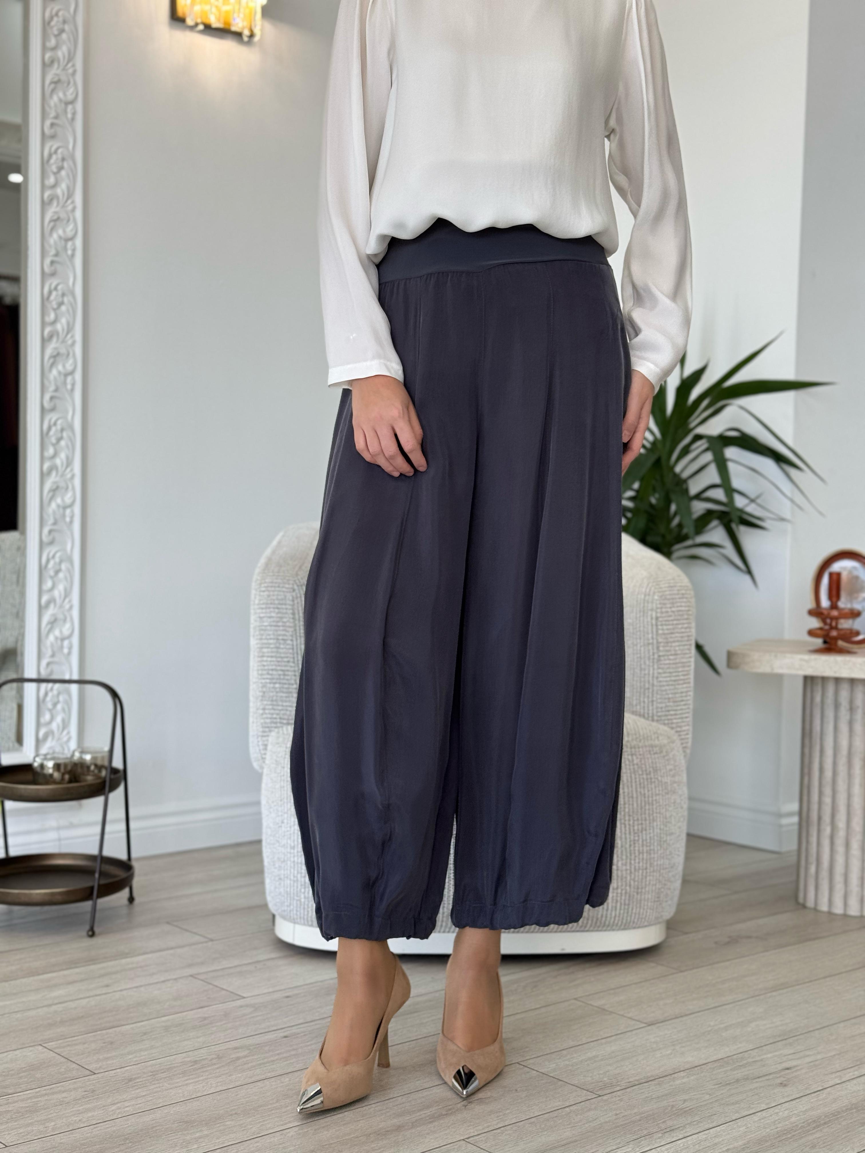 Misswhence Şalvar Pantolon Gri 35603