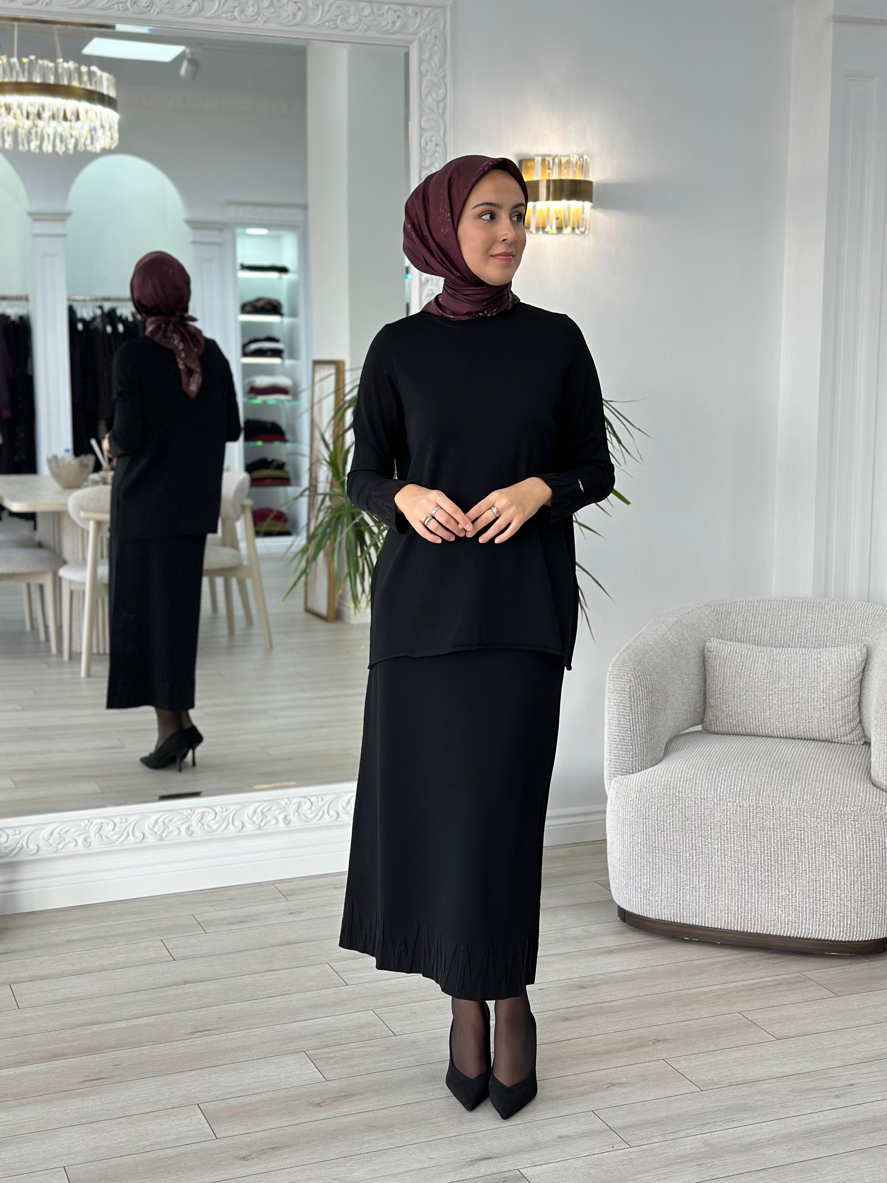 Misswhence Siyah Triko Takım miss240