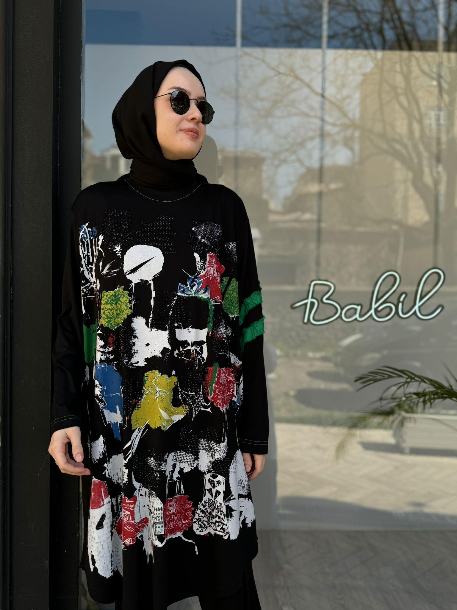 Misswhence Tunik Siyah 35000