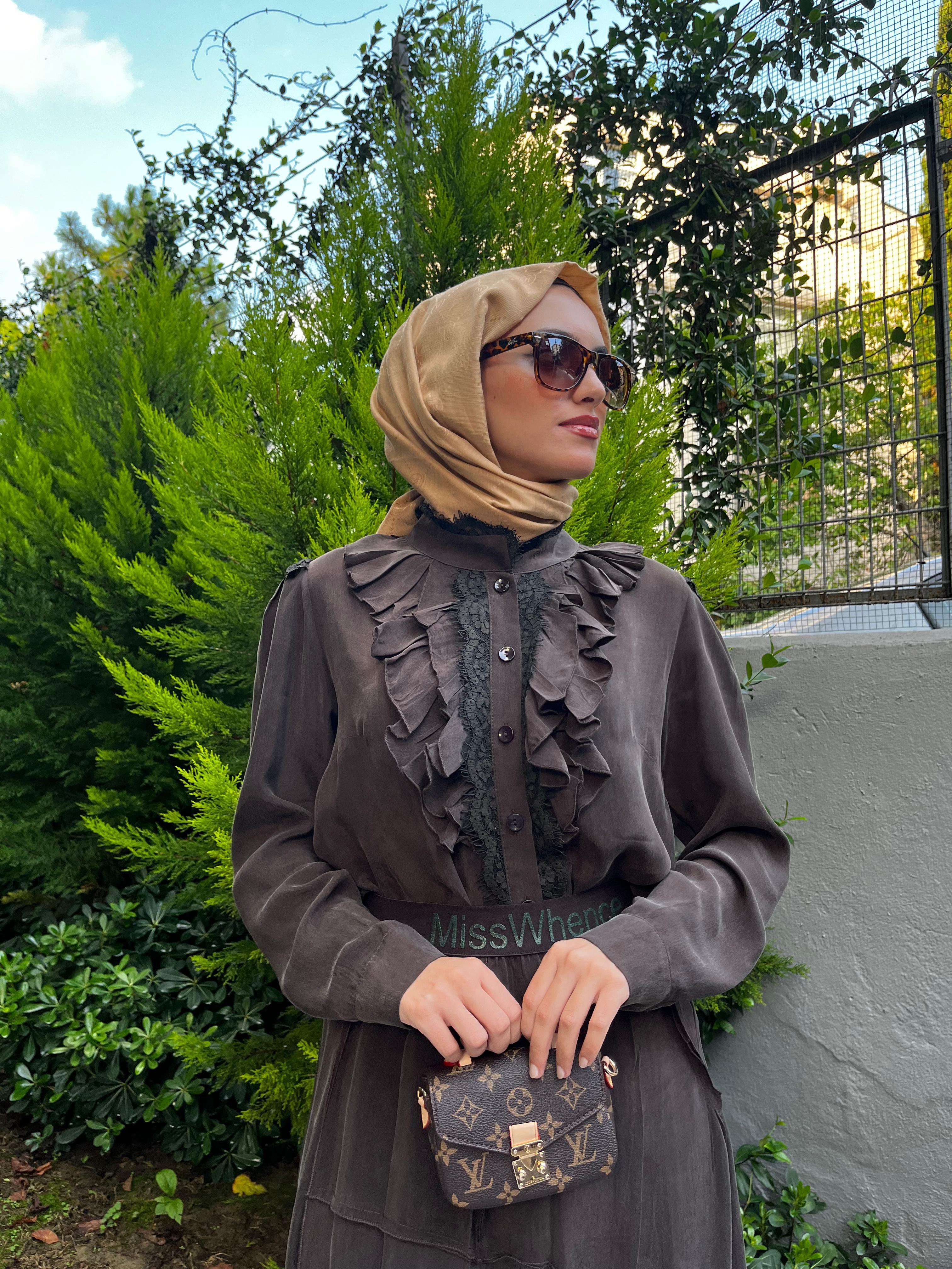 Misswhence Tunik Takım Kahverengii 36030