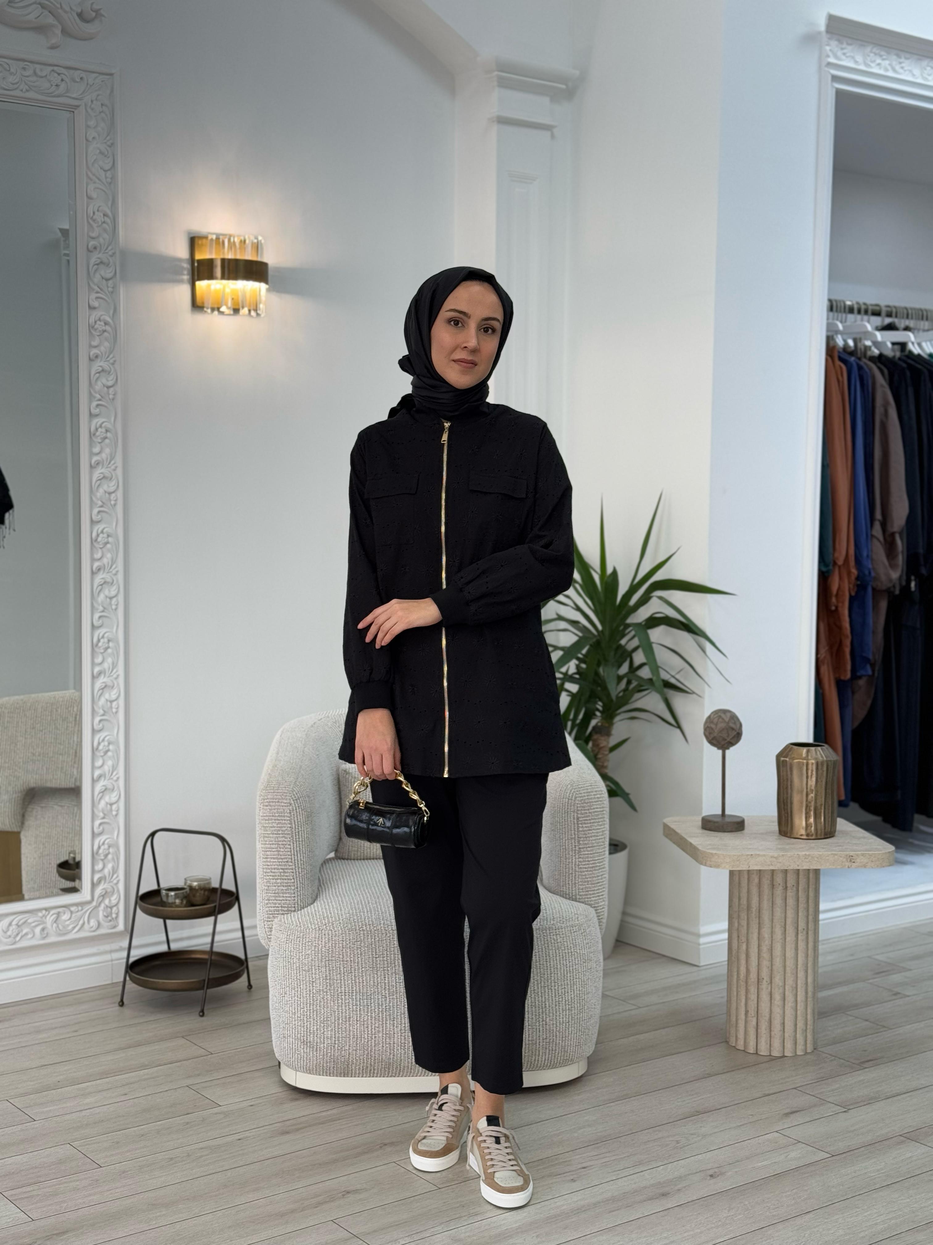 Niqozza Sirius Brode Pantolonlu Takım 25ss60157