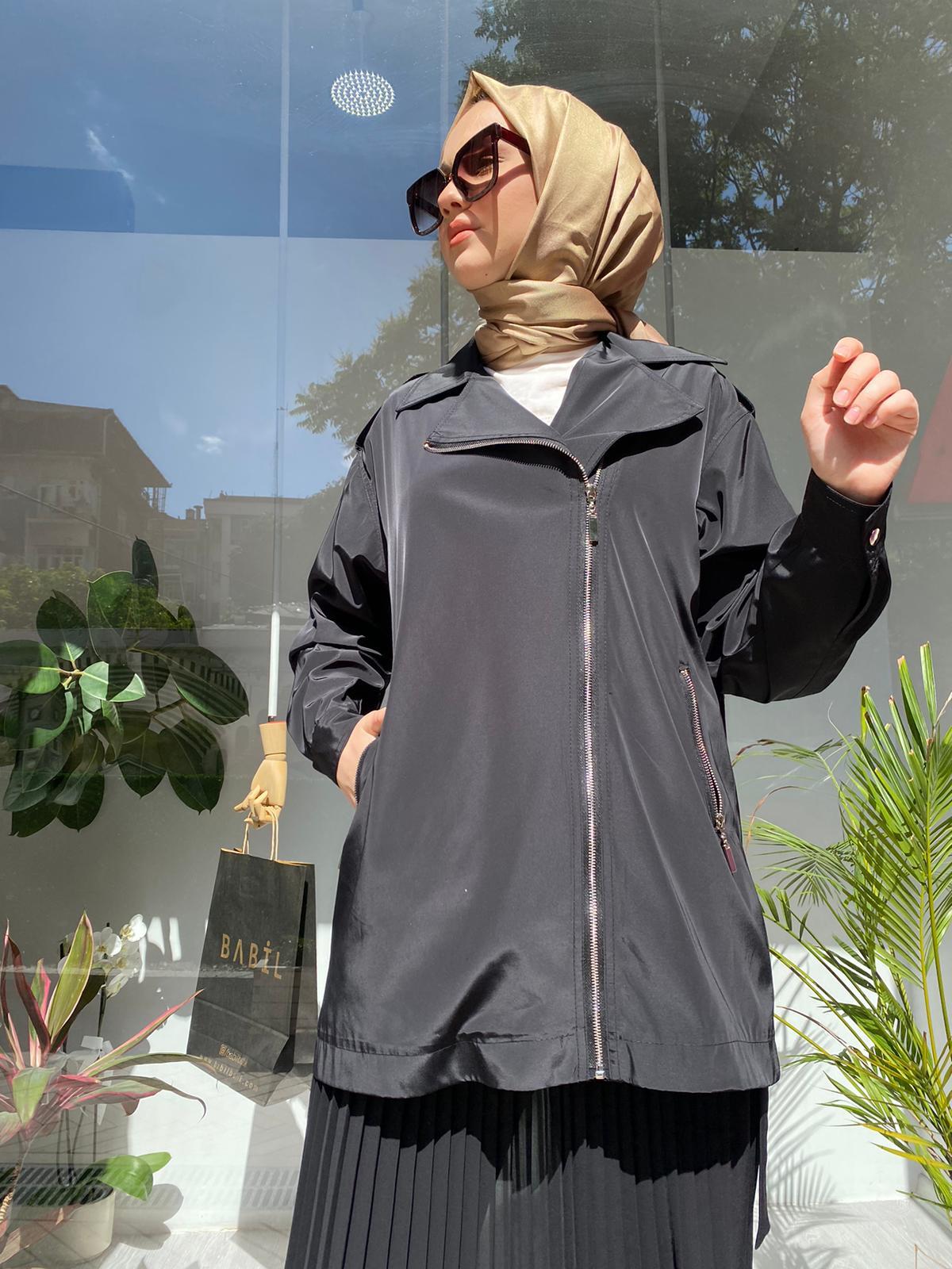 Nurcan Çetin Çapraz Ceket Siyah 24758