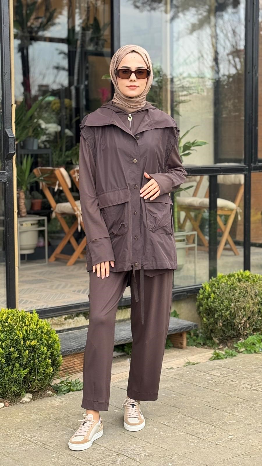 Nurcan Çetin Düğmeli Yelek 26226