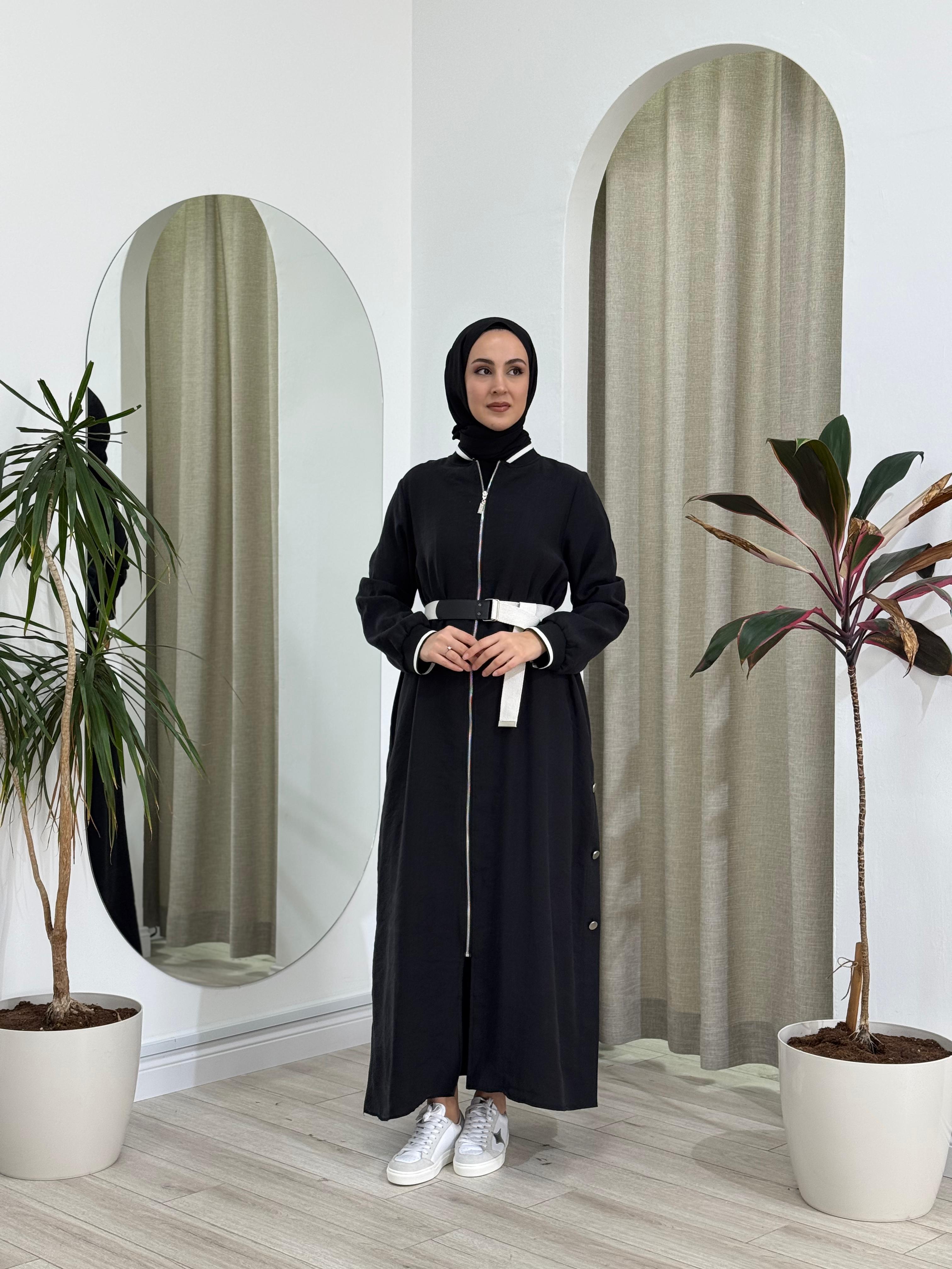 Nurcan Çetin Fermuarlı Kap Siyah 25255