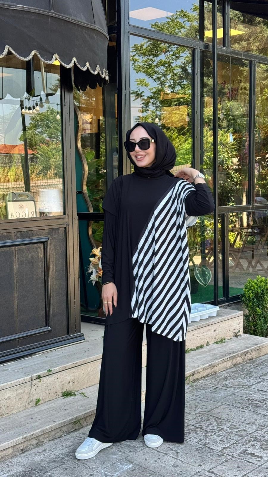 Nurcan Çetin Üçlü Sportif Pantolonlu Takım 26617