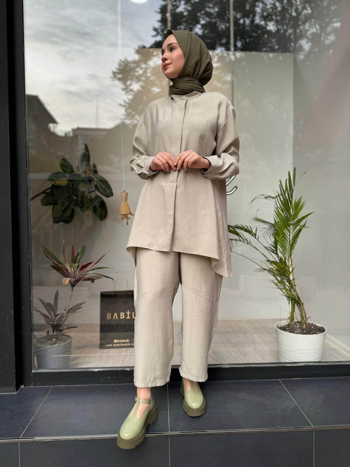 QOOQ Dorle Takım Vizon 24ss233