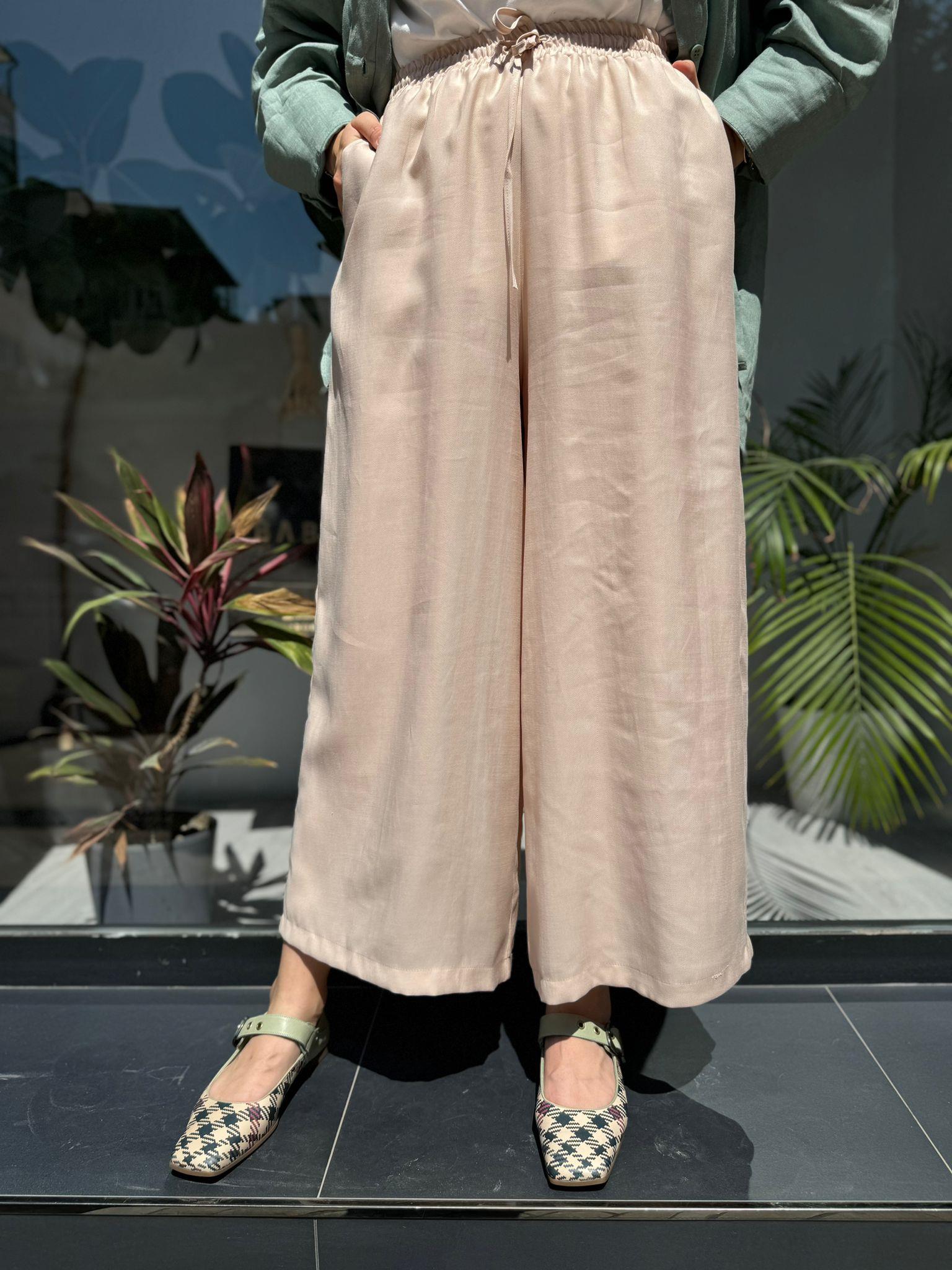 QOOQ Gloria Pantolon Bej 24ss349