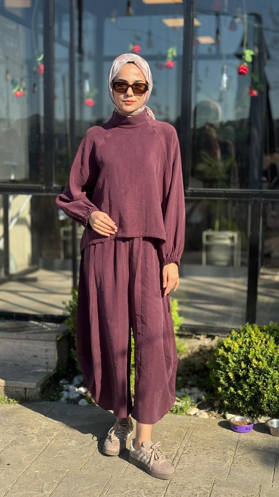 QOOQ Sasha Bluzlu Pantolon Takım 26ss205