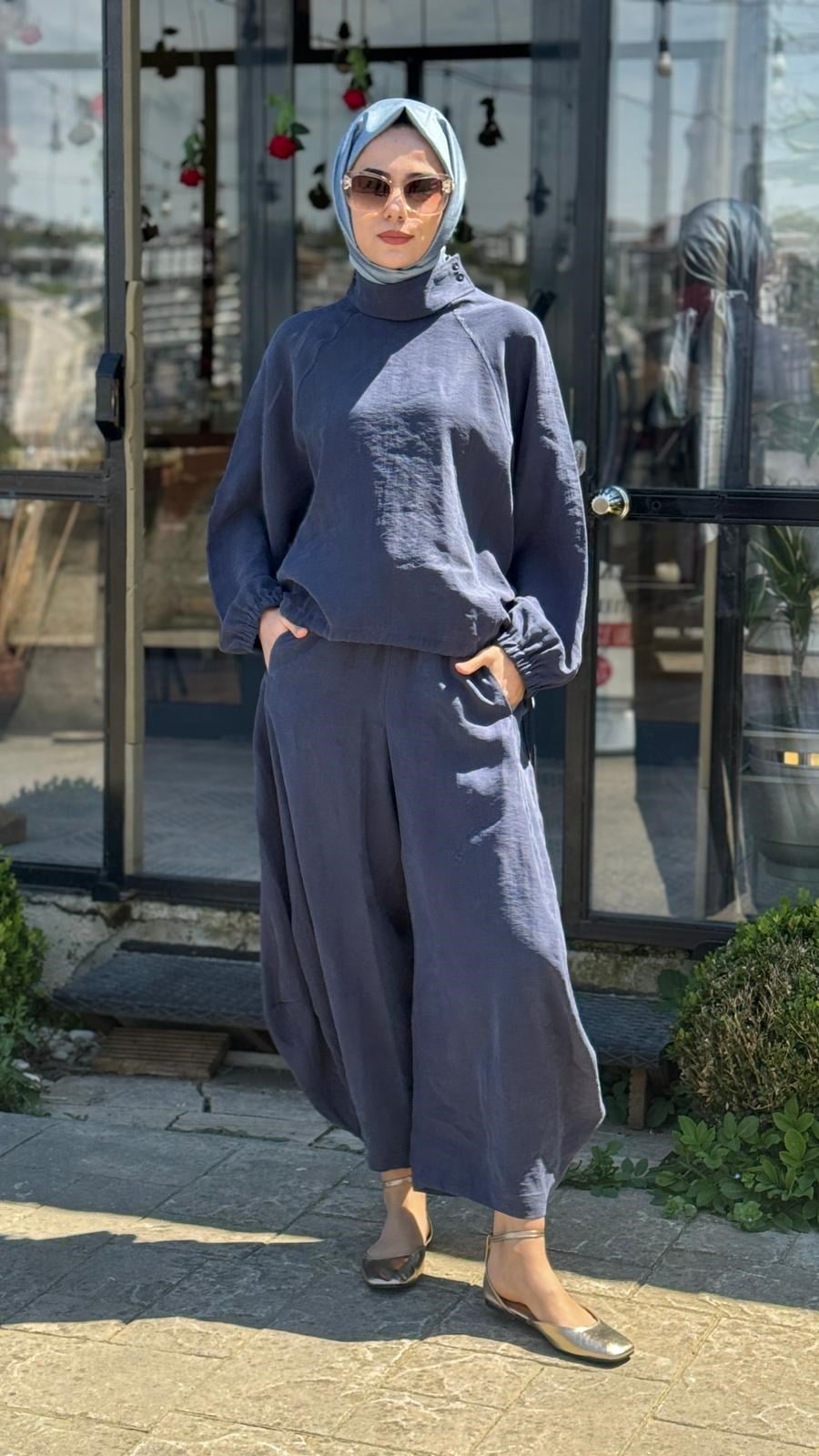 QOOQ Sasha Bluzlu Pantolon Takım 26ss205