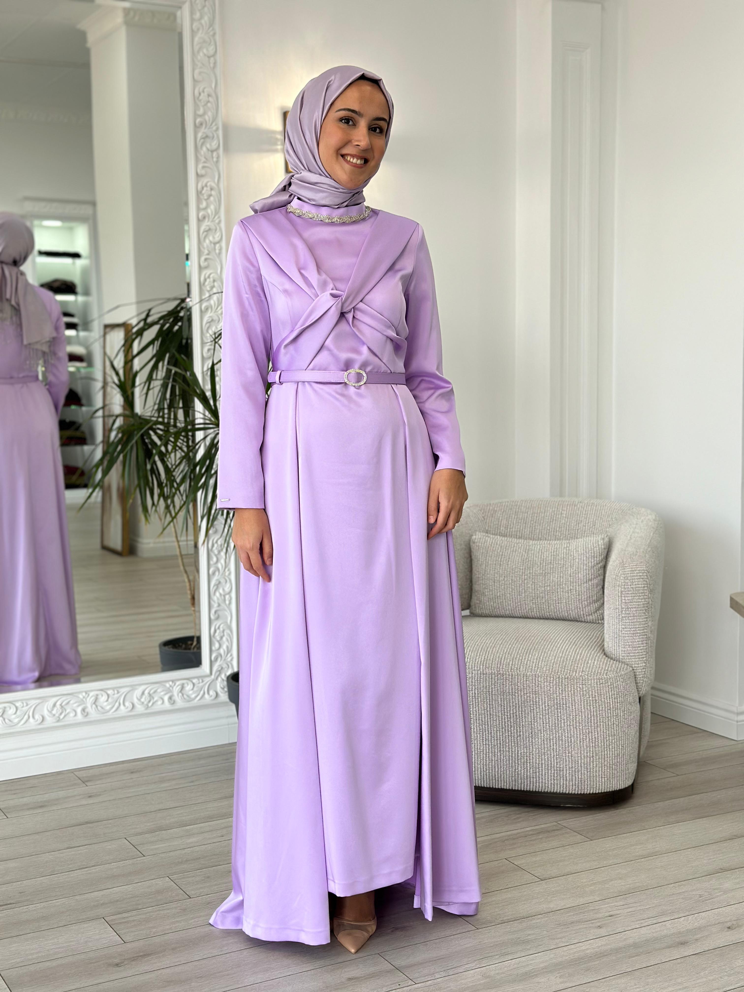 Senna Bianca Dress Lila sd241041030089