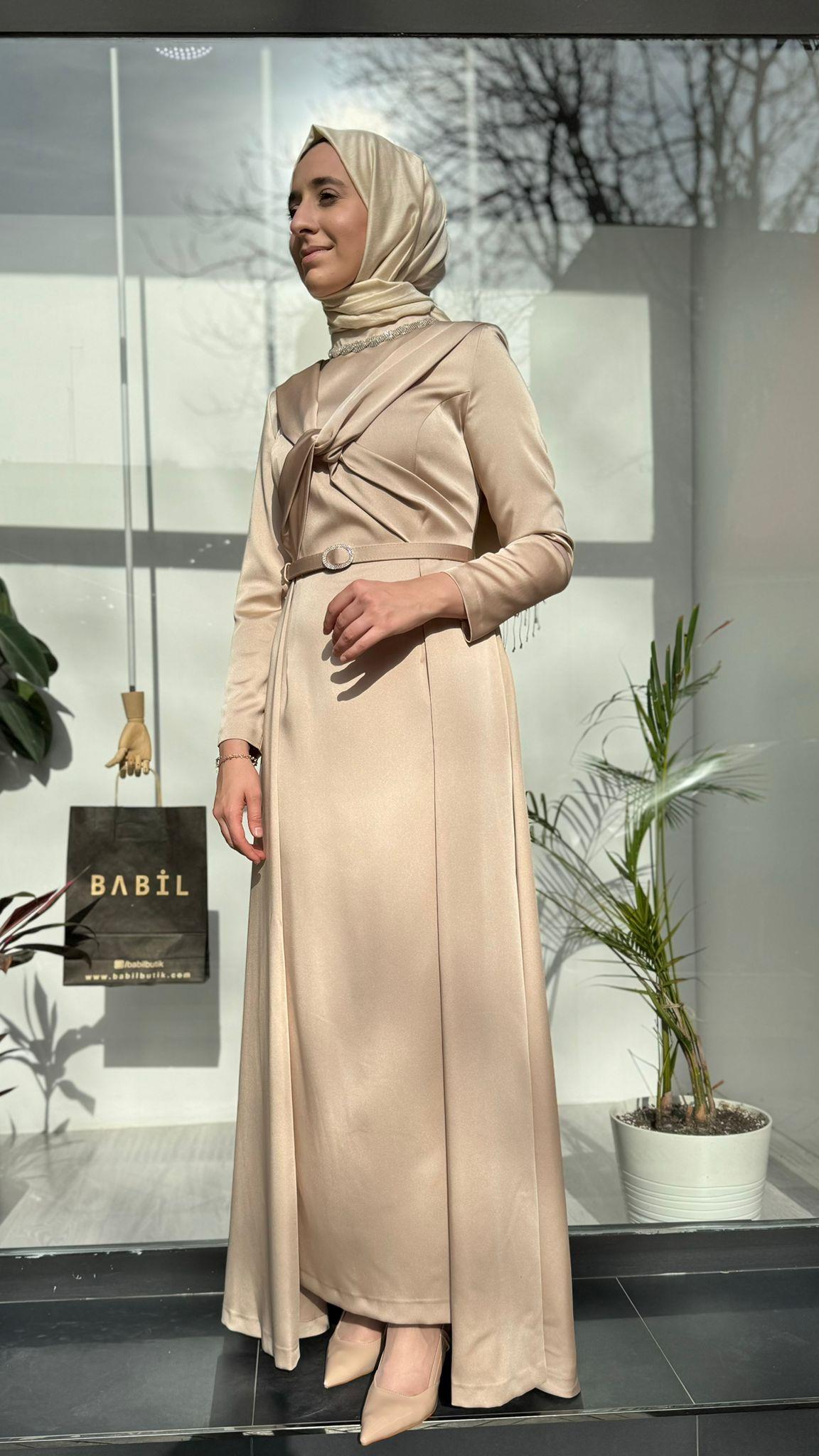Senna Bianca Dress Nude sd241041030089
