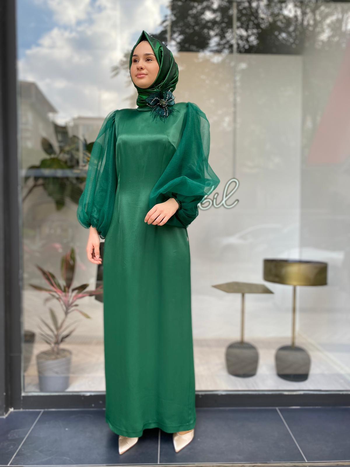 Senna Elenora Elbise Zümrüt sd241041030018