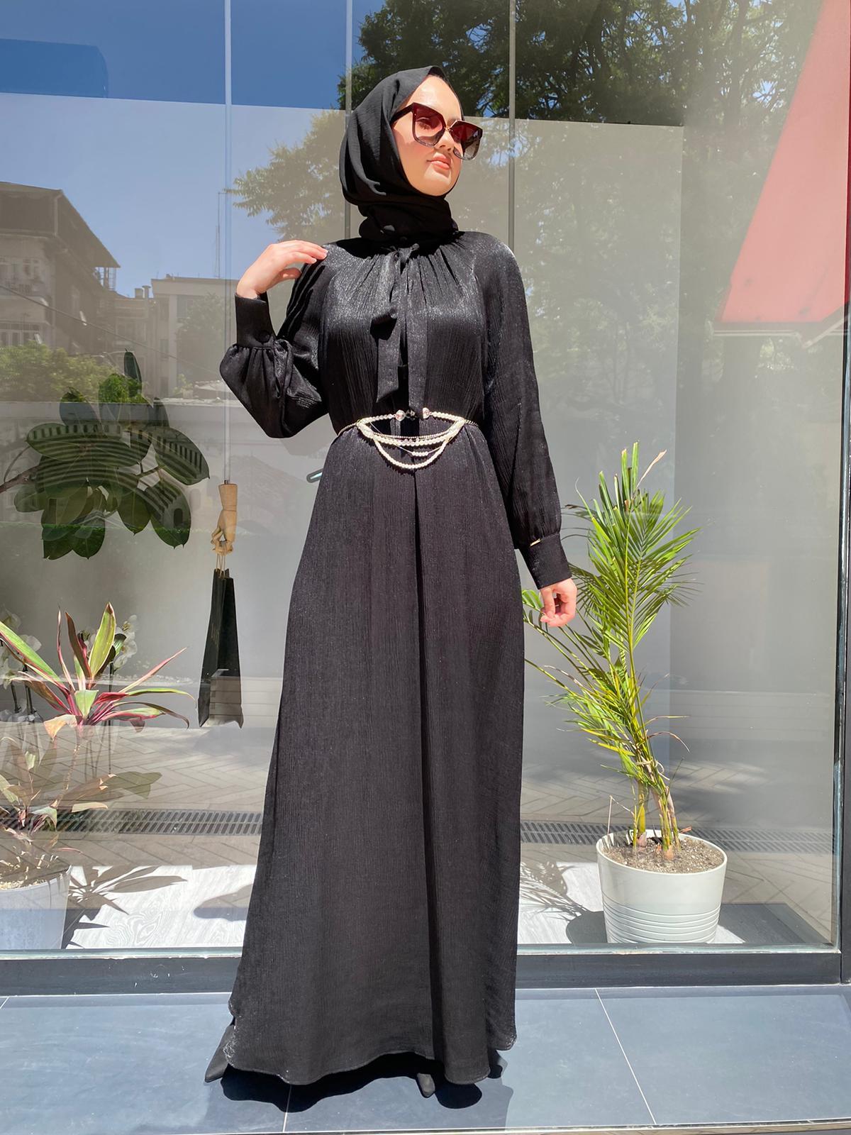 Senna Emma Dress Siyah sd241041030092