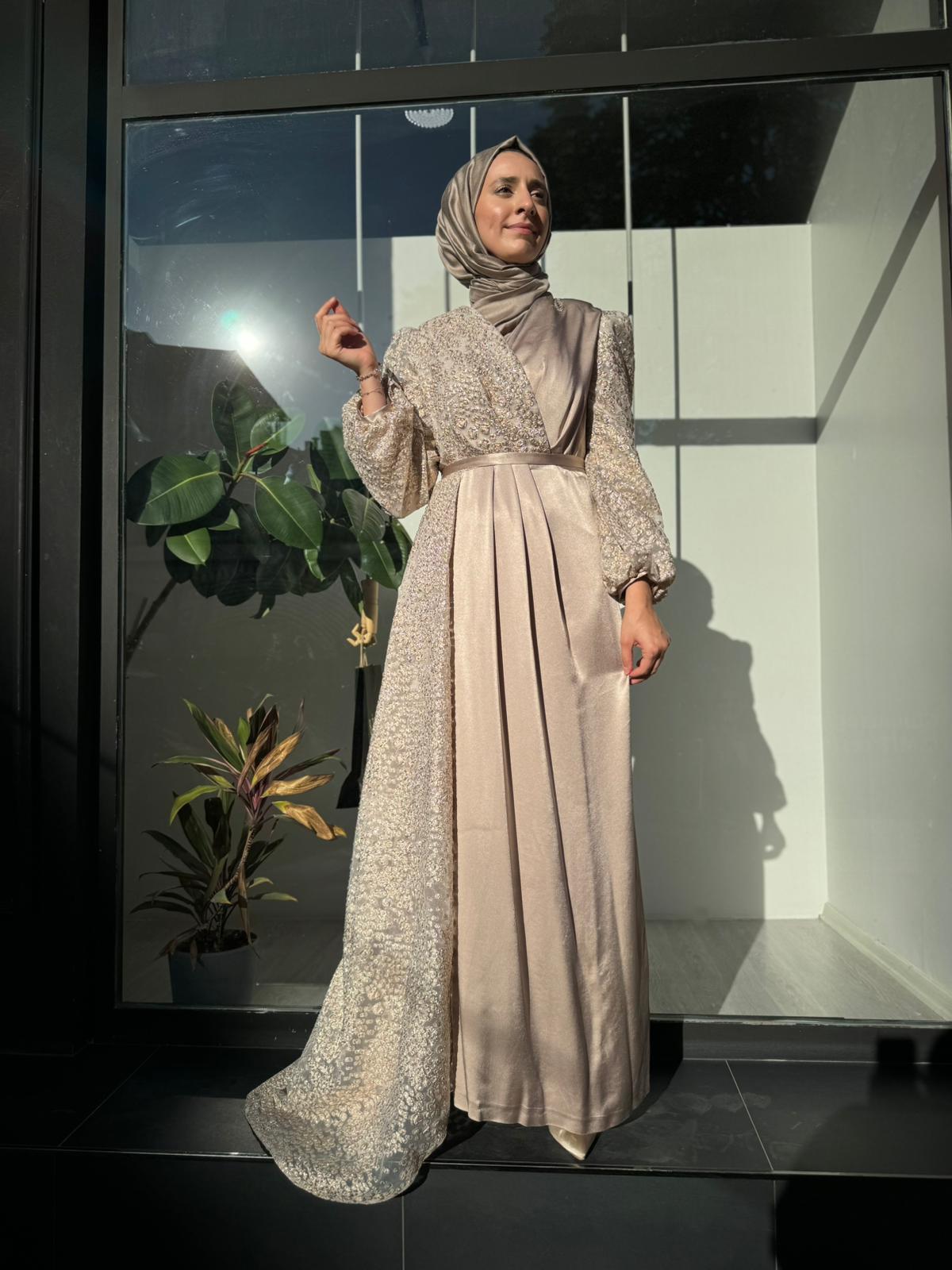 Senna Millie Dress Pale sd241041030063