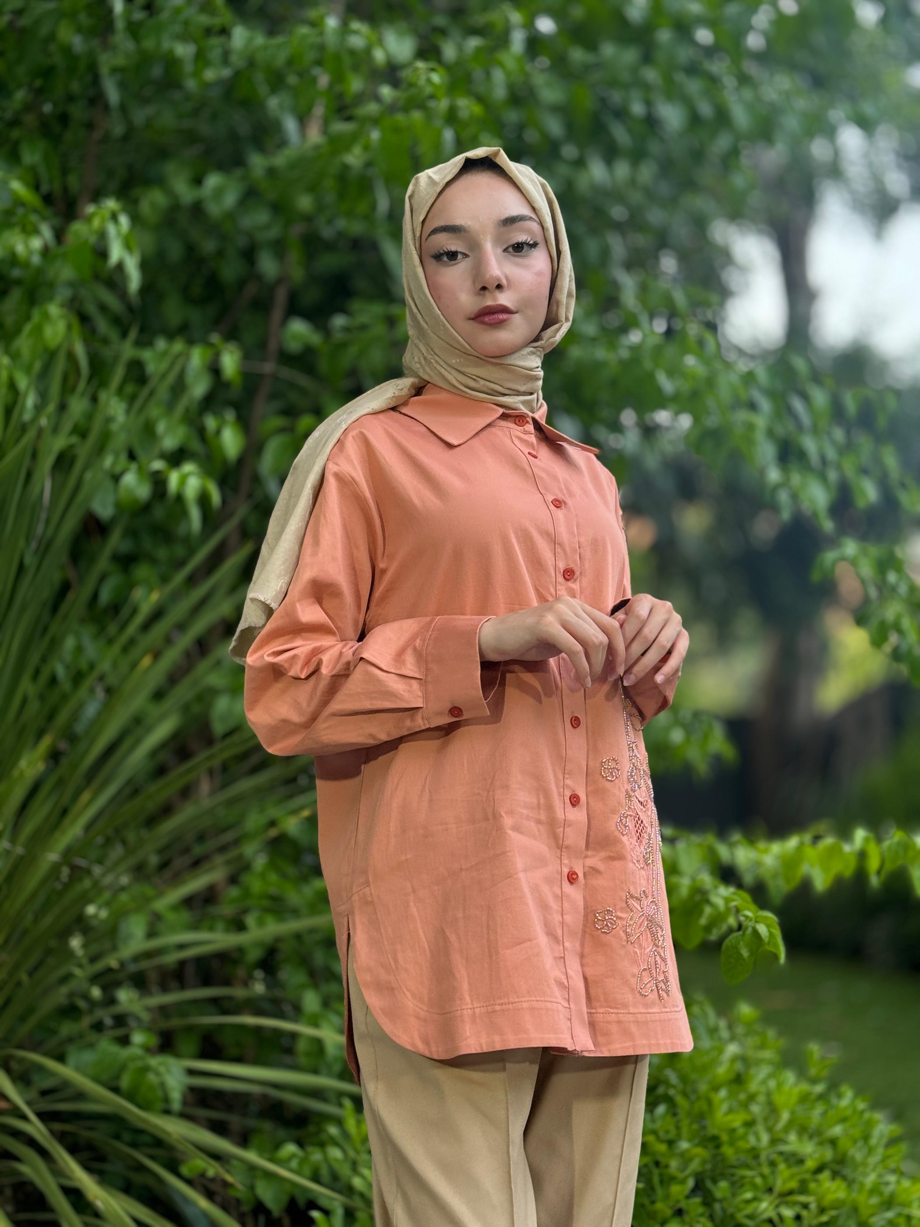 Venöve Aversa Gömlek Somon 24ssgom0002