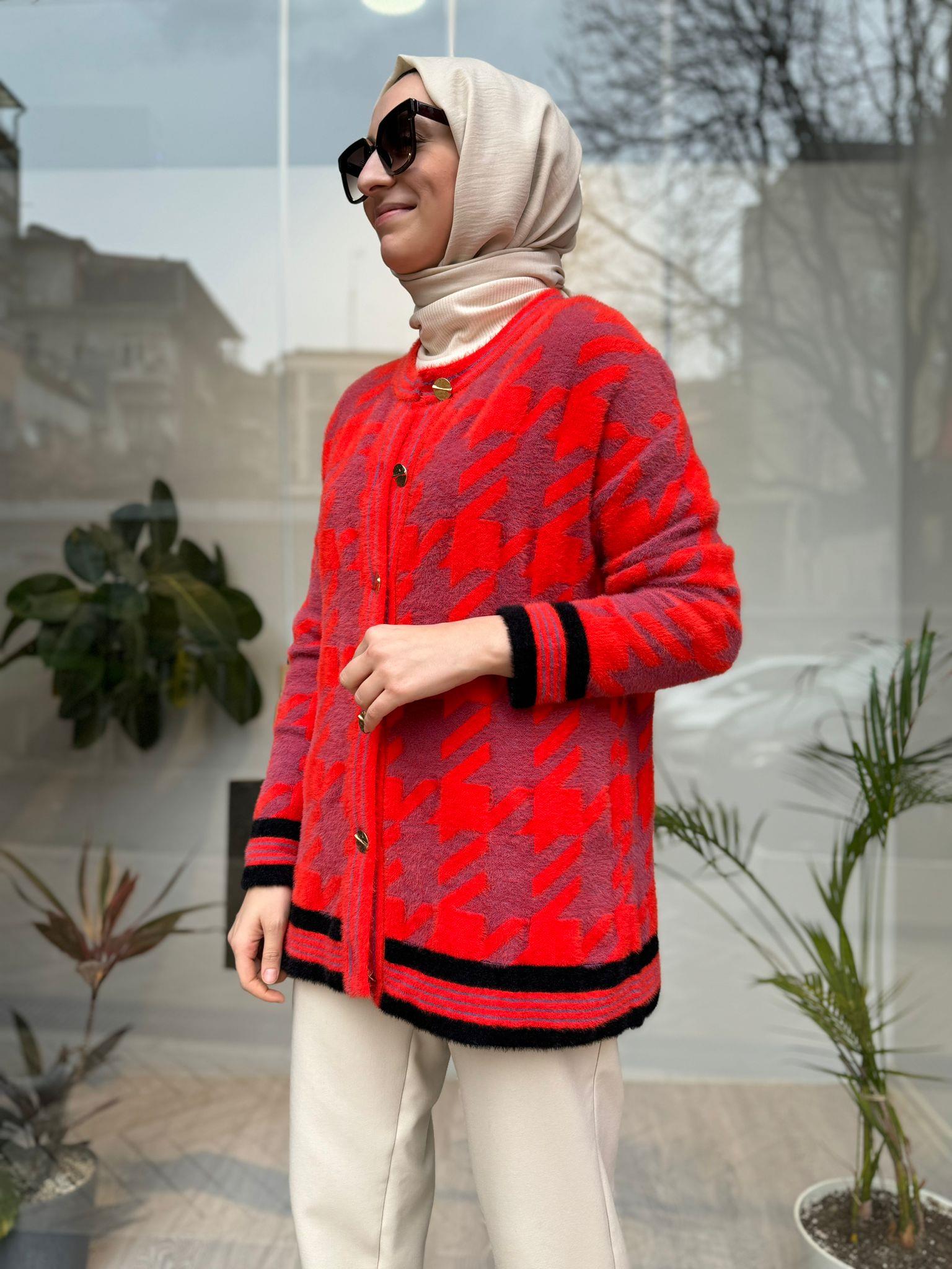 Venöve Beiren Triko Hırka Pembe 24fwtrı0010