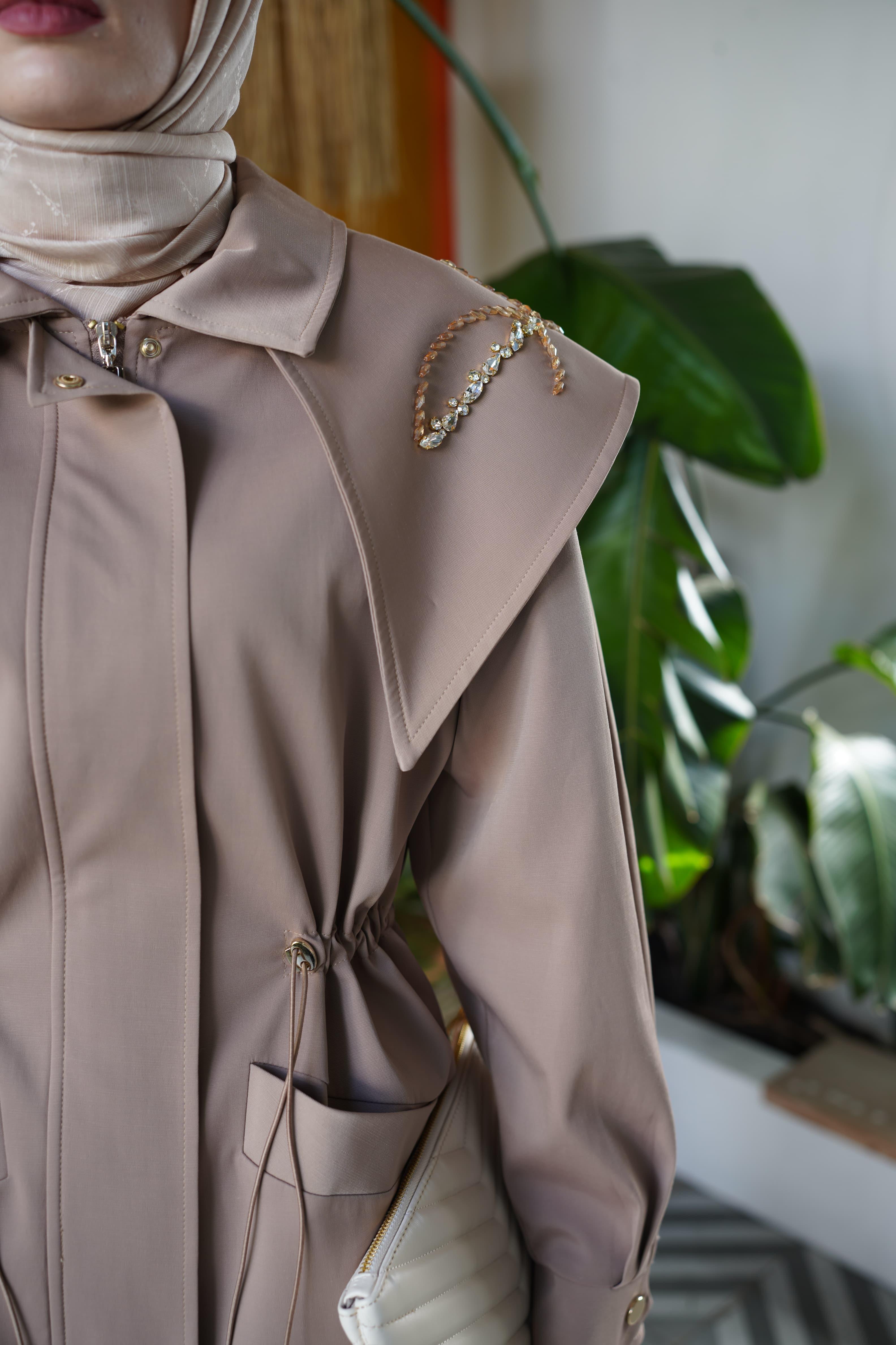 Venöve Carlo Ceket Camel 25fwcek0011