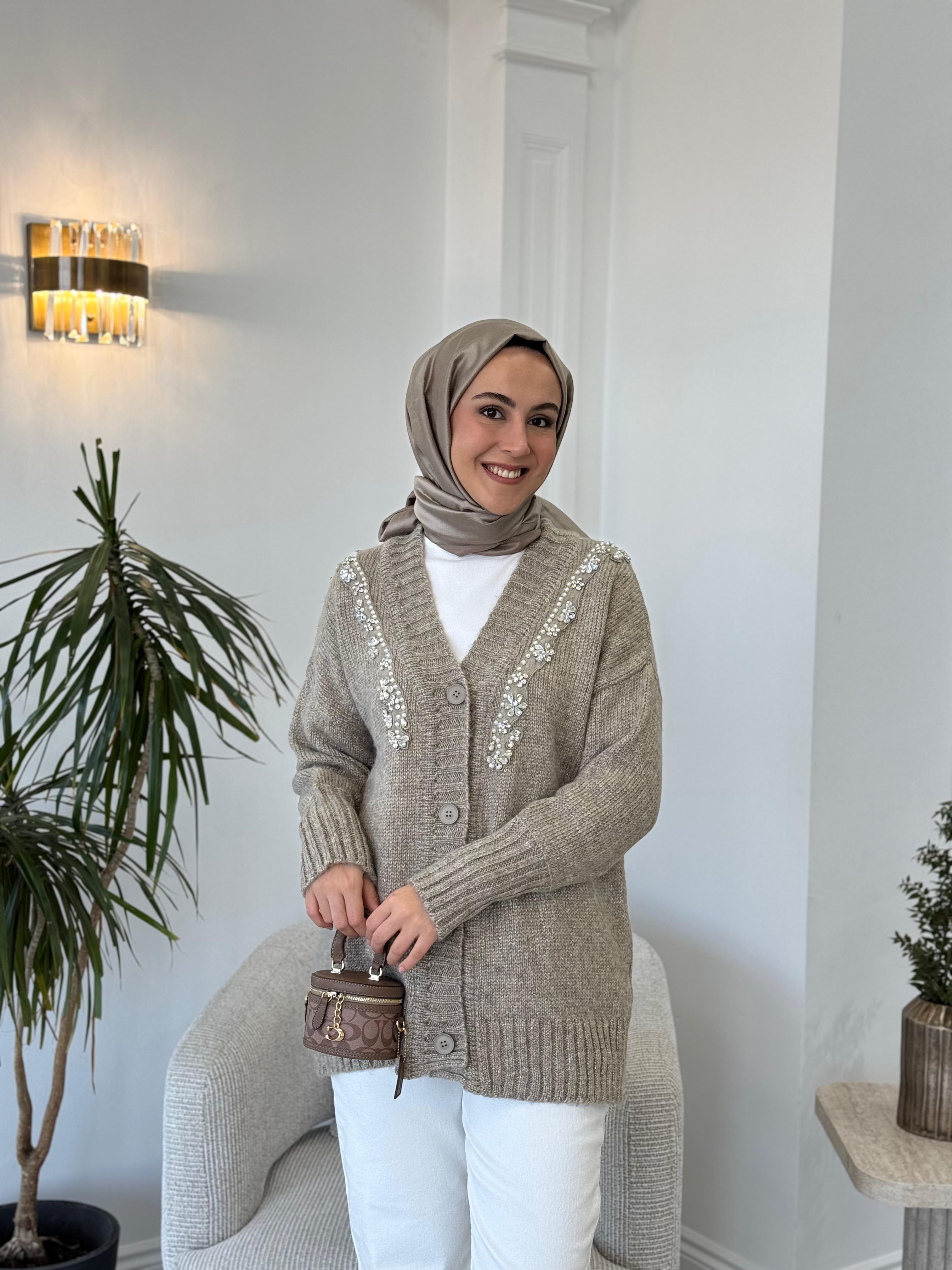 Venöve Ella Hırka Krem 25fwtrı0004