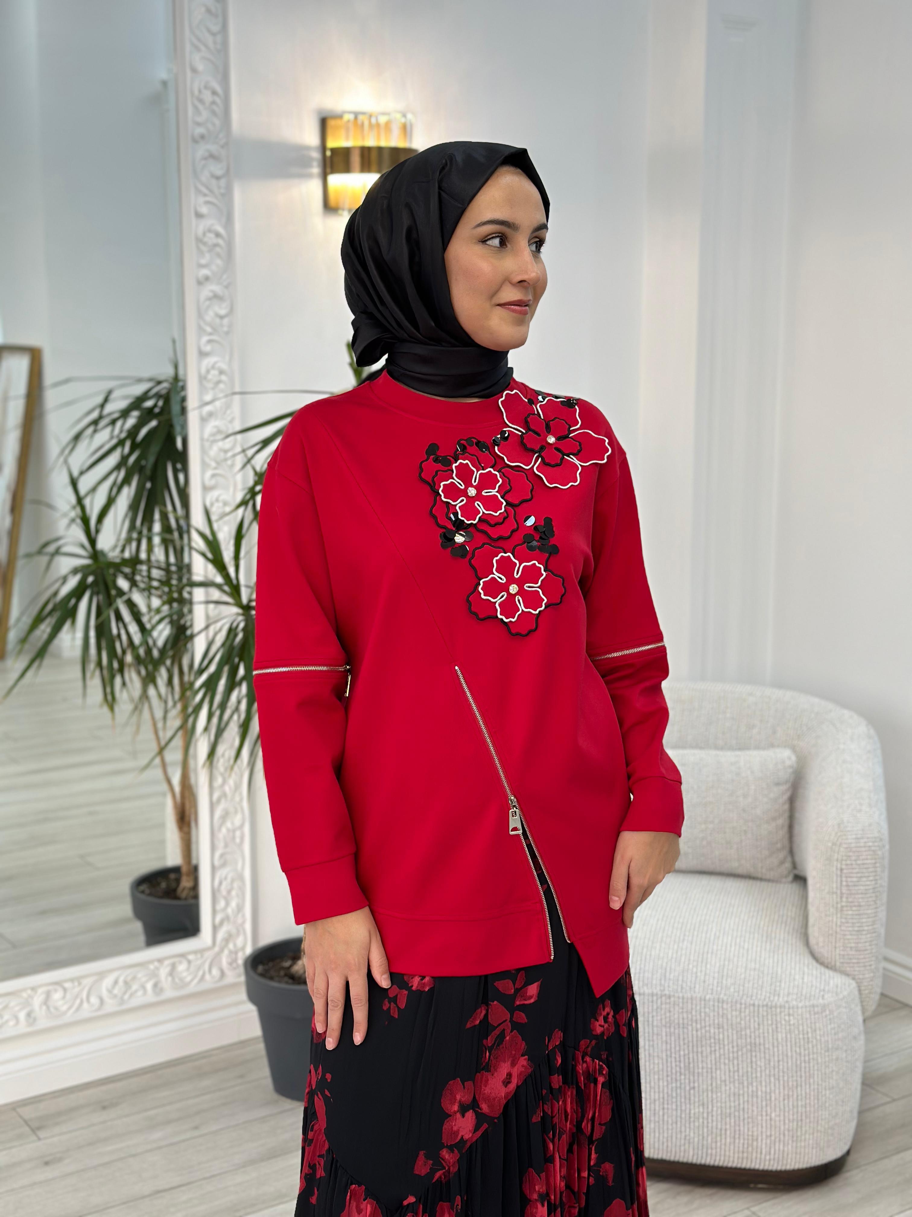Venöve Garde Sweat Bordo 25fwswe0012
