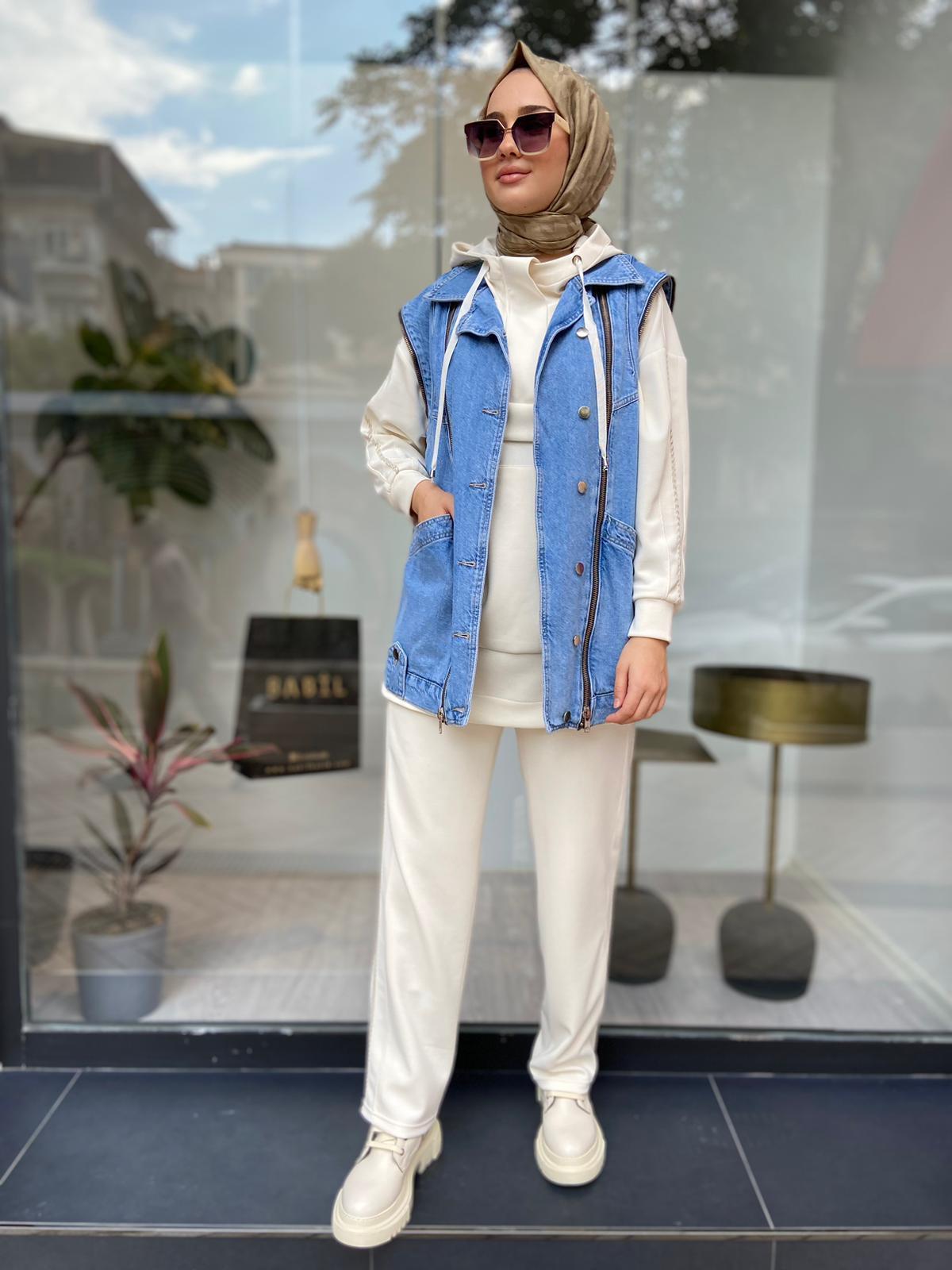 Venöve Monre Yelek Mavi 24fwylk0001