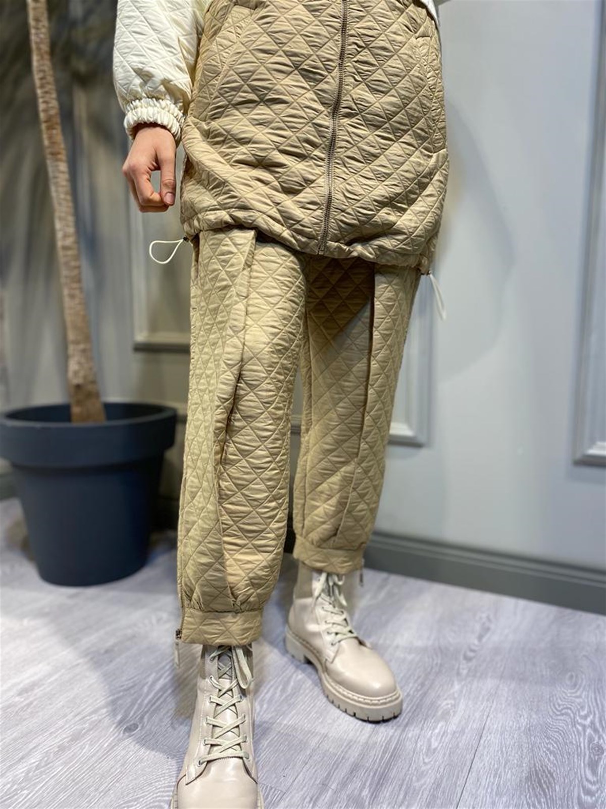 Vevöve Pimenta Bej Ceket 23FWCEK0036