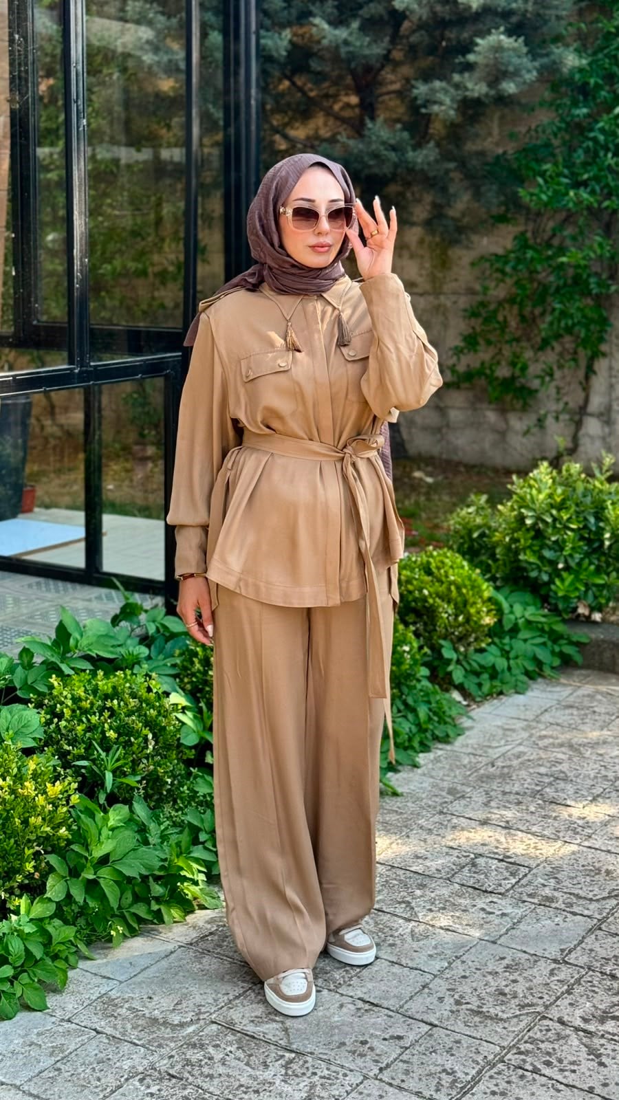 VUU Püsküllü Twill Takım tk7023