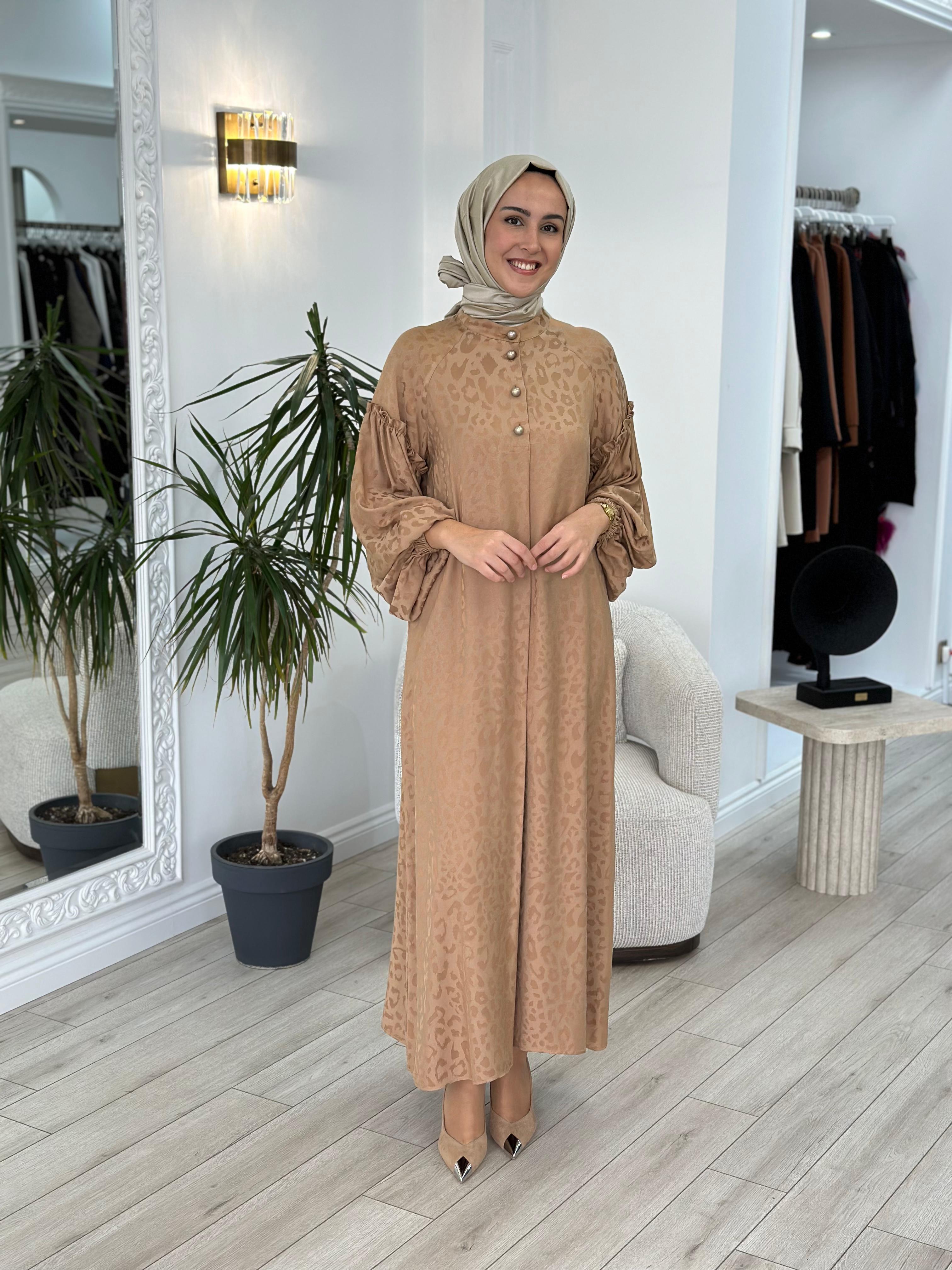 Zems Kol Detaylı Elbise zems-2464