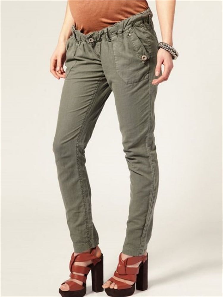 Hamile Giyim -  Pantolon - Yeşil