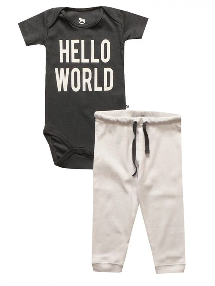 Bebeque Hello World Set - Antrasit