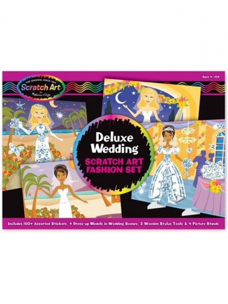 Melissa & Doug Deluxe Düğün Seti - Kazıma Sanatı