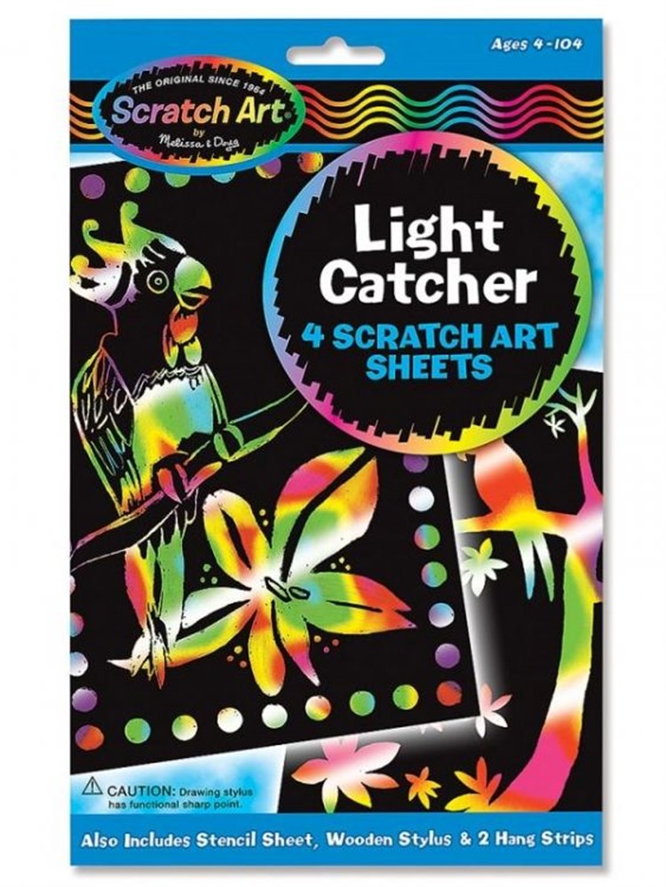 Melissa & Doug Işildayan Sayfalar - Kazıma Sanatı