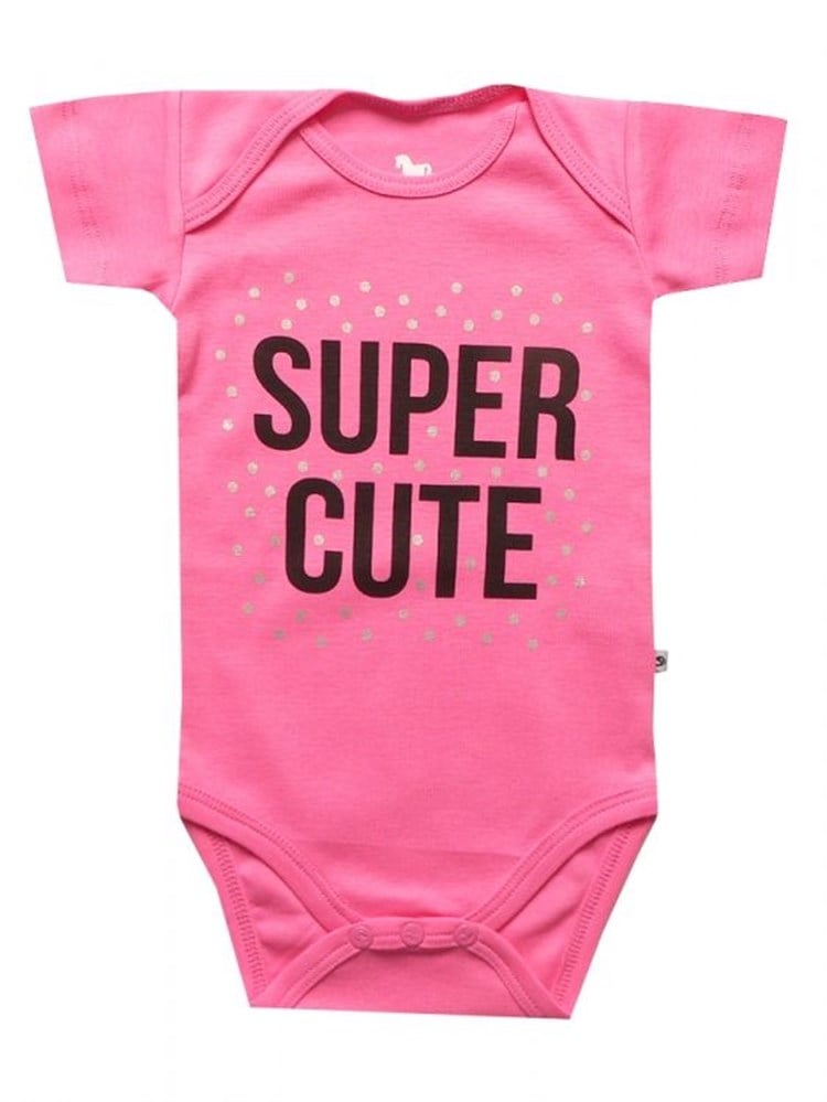 Bebeque Super Cute Body - Pembe